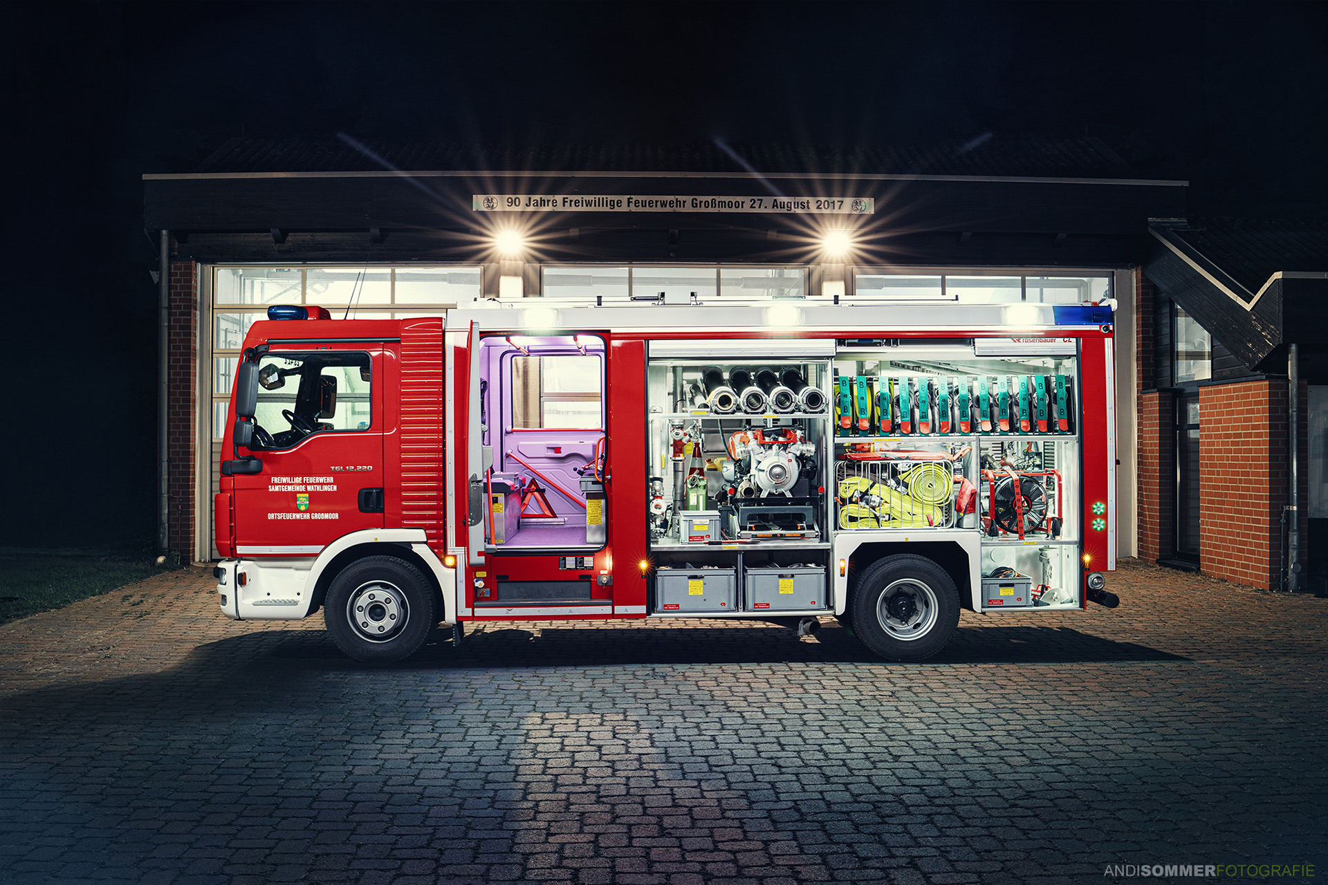 MAN TGL 12.200 Rosenbauer MLF