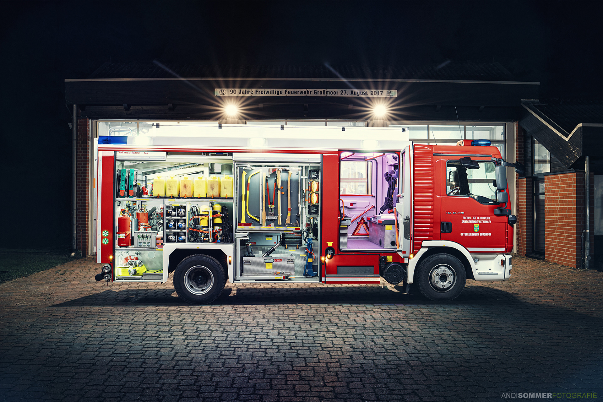 MAN TGL 12.200 Rosenbauer MLF