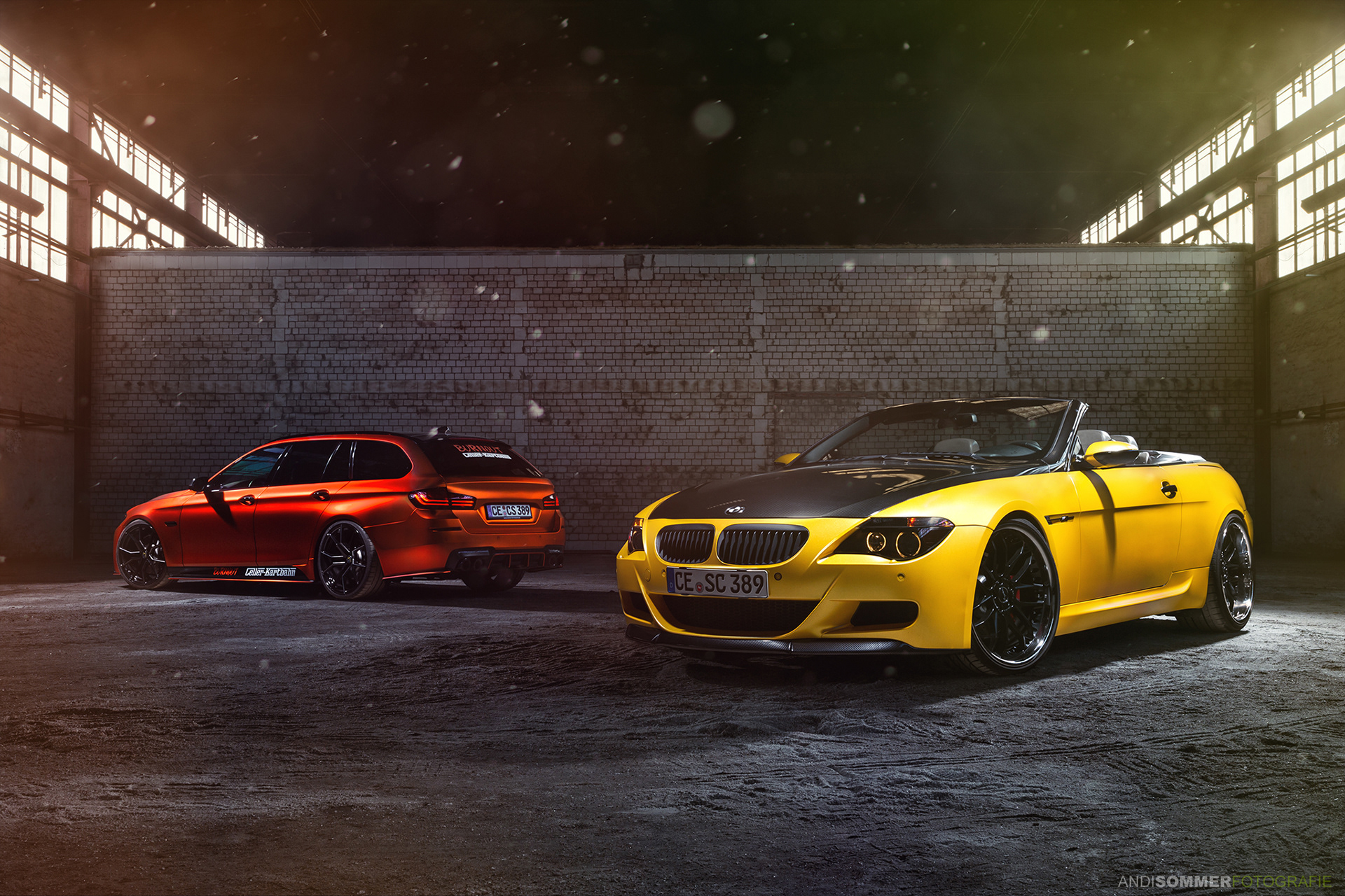 BMW M6 Cabrio (E64) & BMW M550d xDrive Touring (F11)