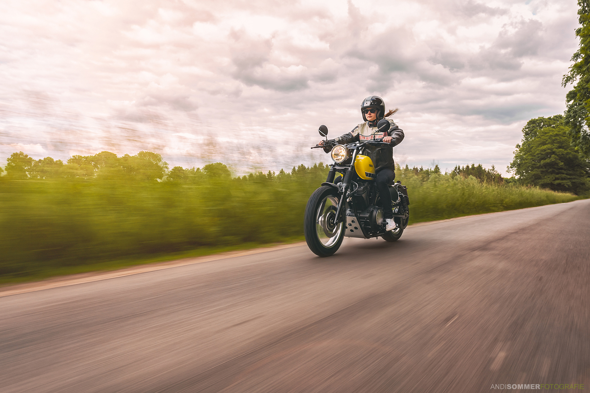 Yamaha XV950 'Tracker'-Umbau von Team Voiges