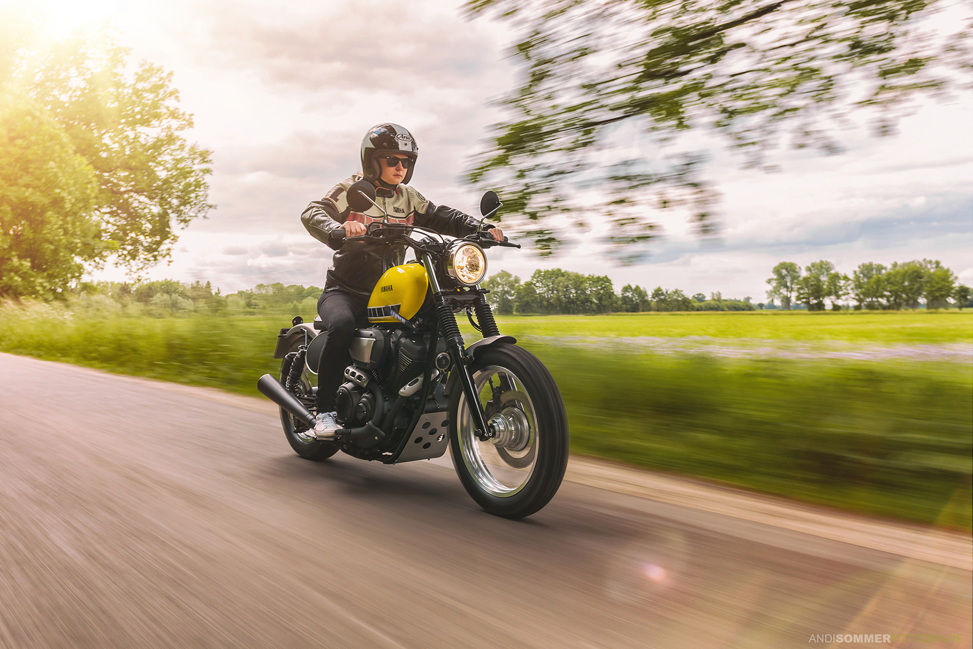 Yamaha XV950 'Tracker'-Umbau von Team Voiges