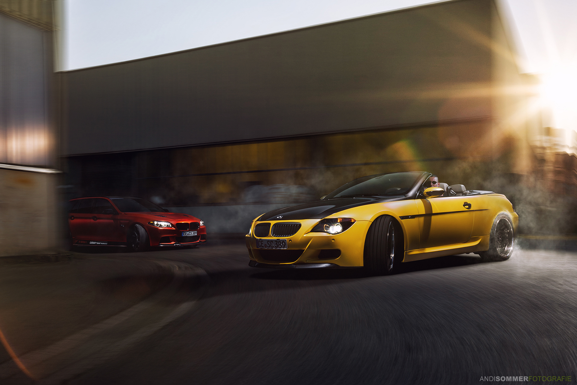 BMW M6 Cabrio (E64) & BMW M550d xDrive Touring (F11)