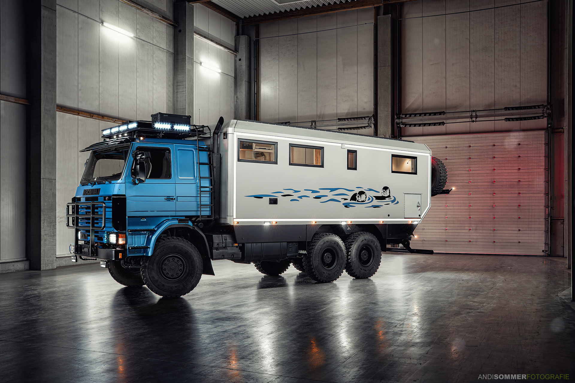 Scania R113H/360 6x6 L Expeditionsmobil