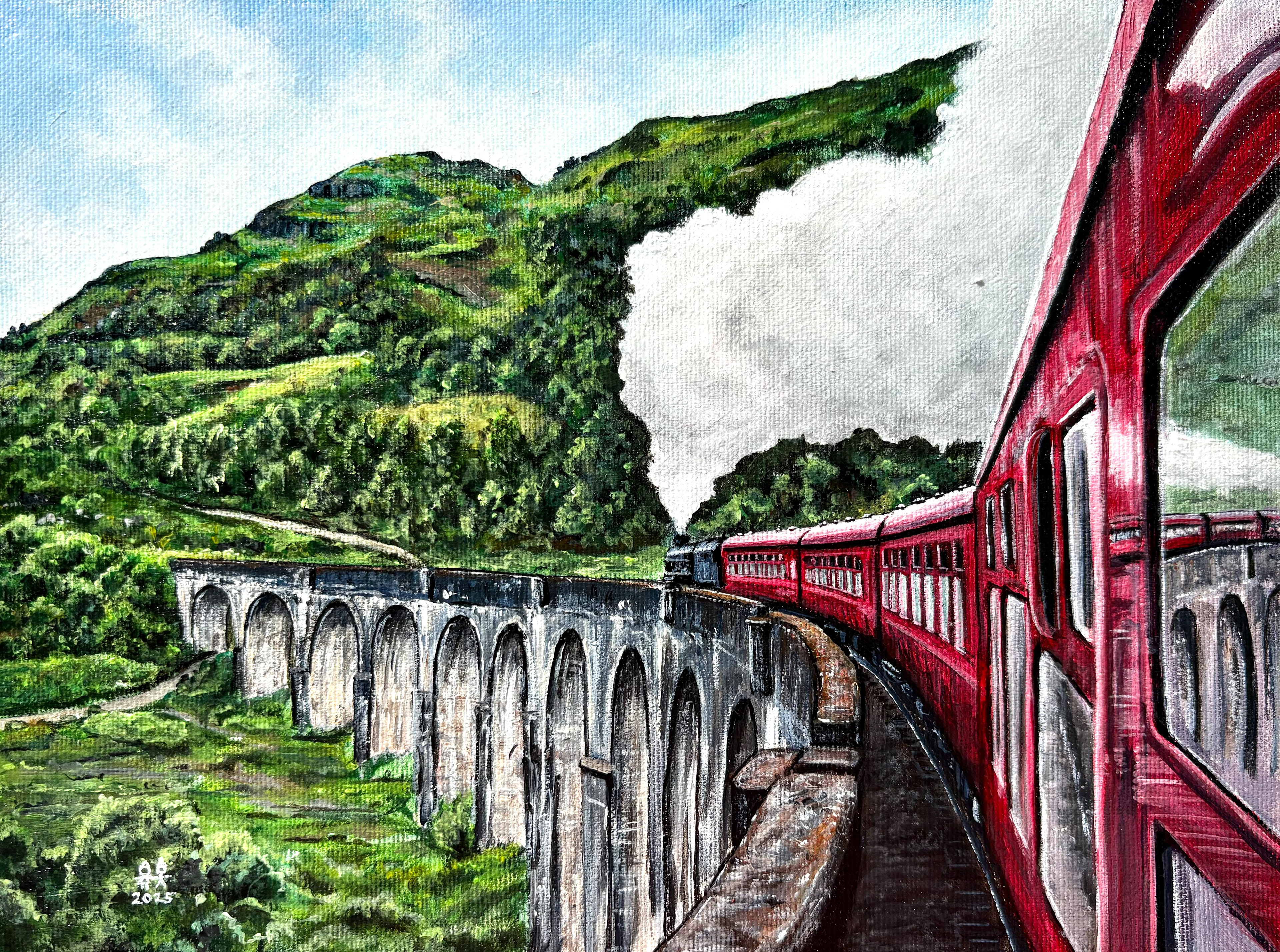 The Glenfinnan Viaduct, Scotland