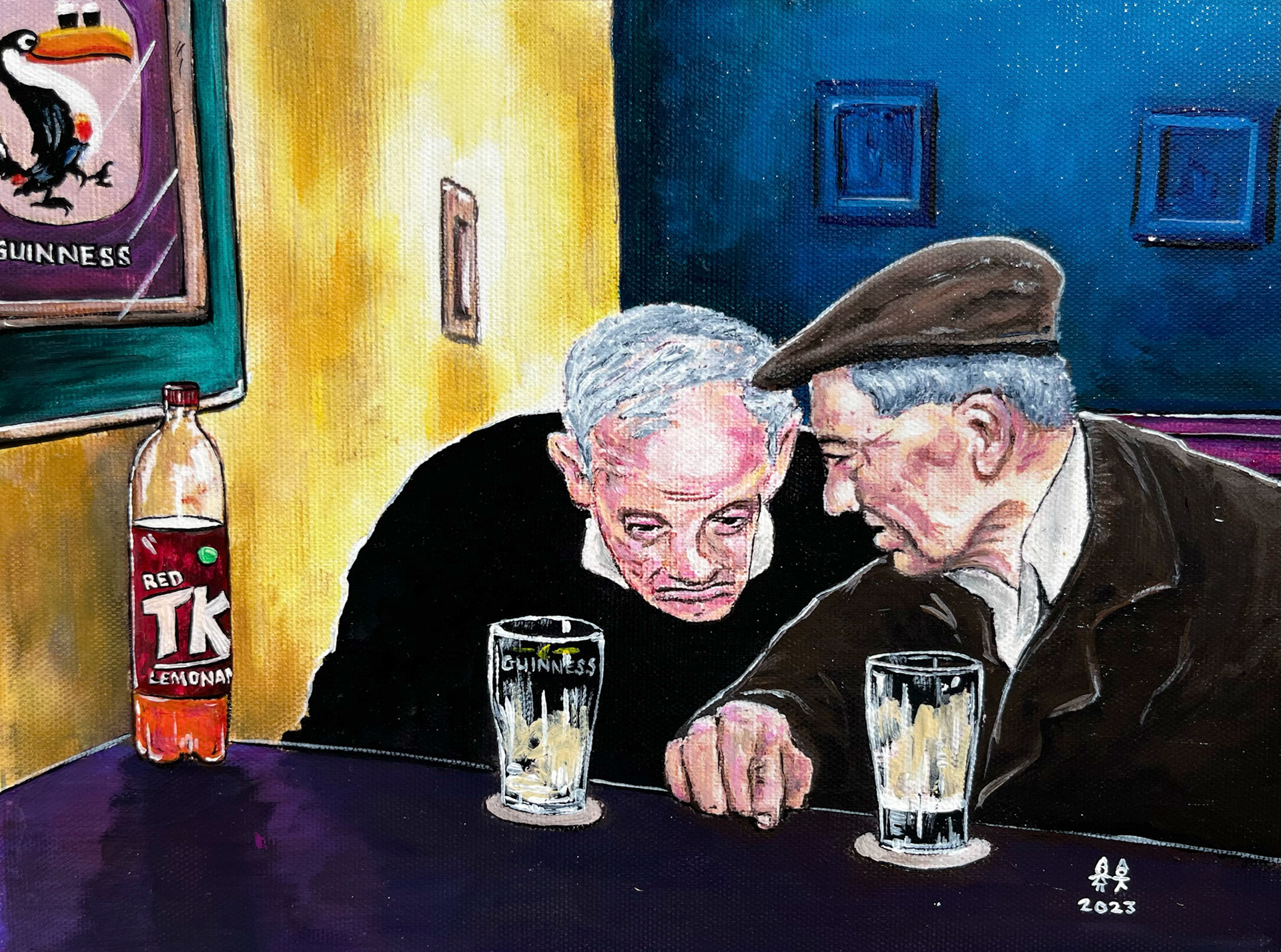 Two Auld Lads & Pints of Stout
