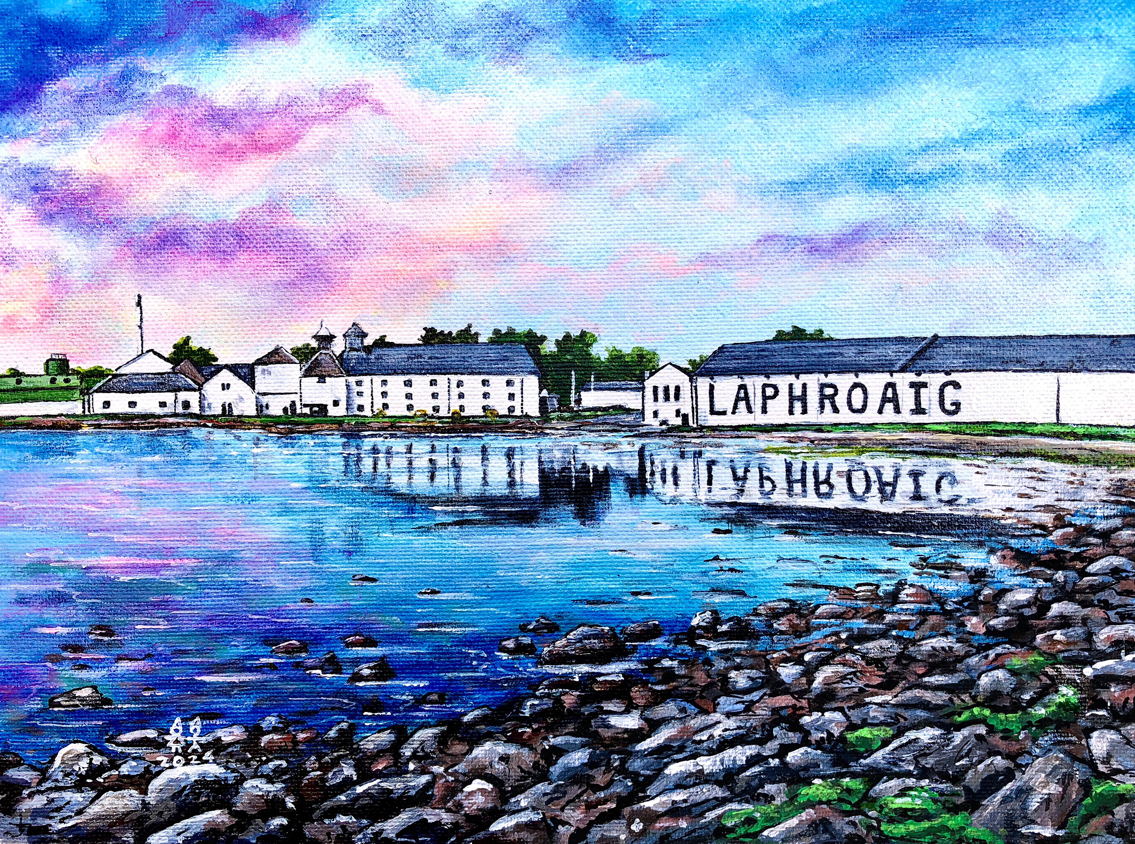 Laphroaig Distillery, Isle of Islay