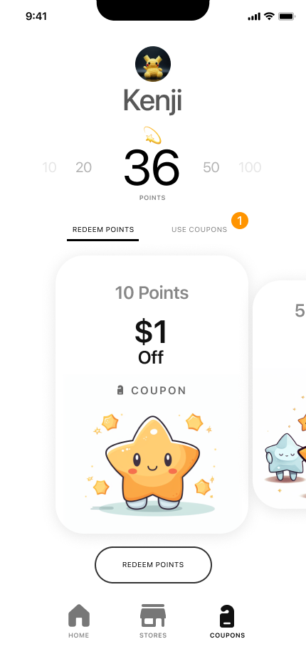 Coupon Page