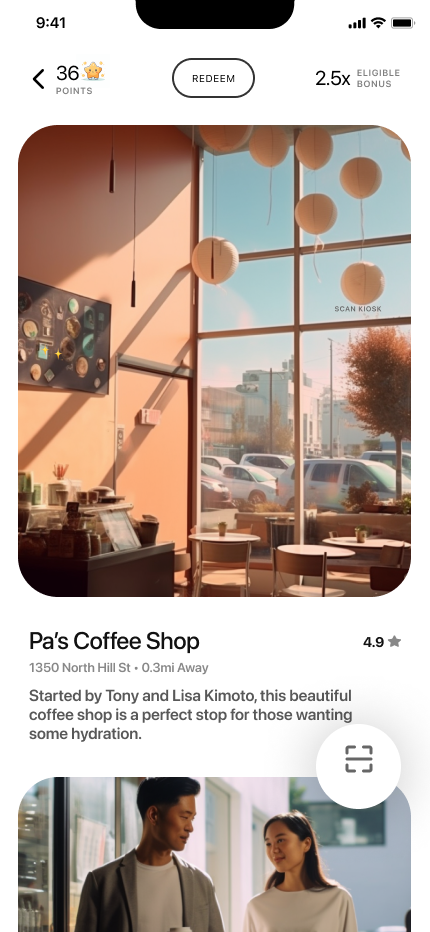 Store Discovery Page