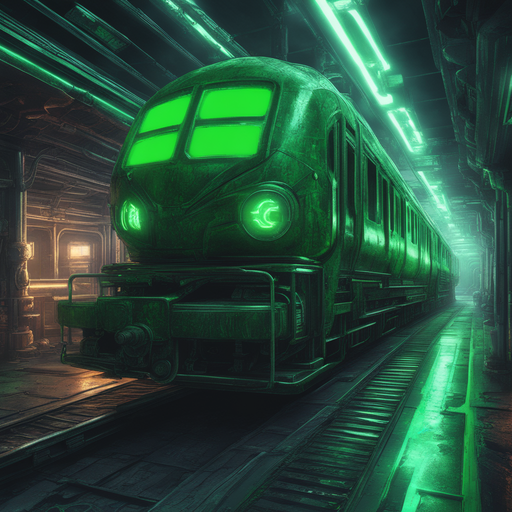 Spectral Train (Image generated by playgrounai.com)