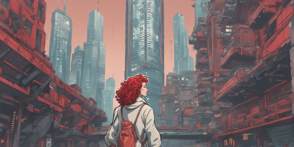 Exploring the city (image generated by playgroundai.com)