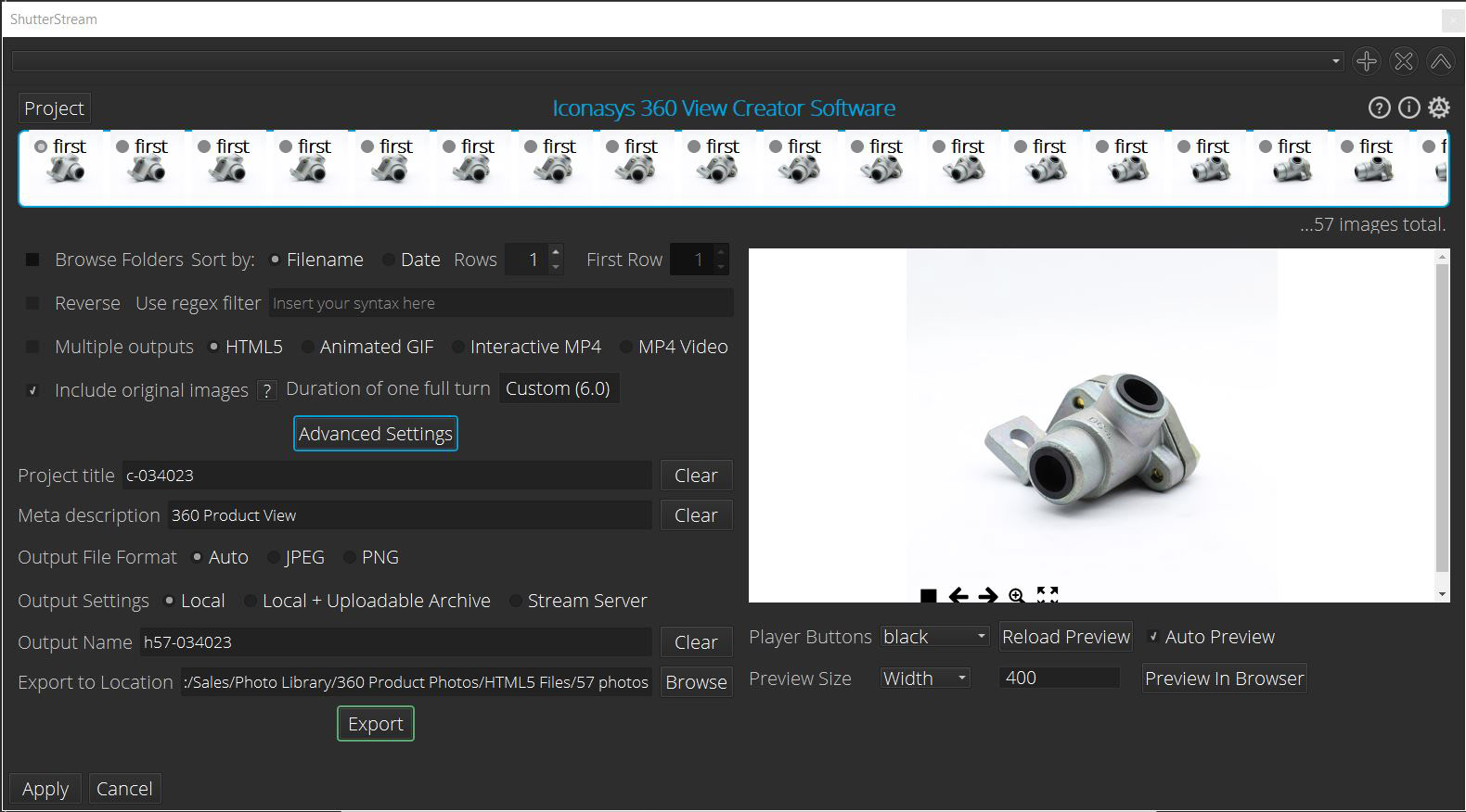 Iconasys 360 Creator Software