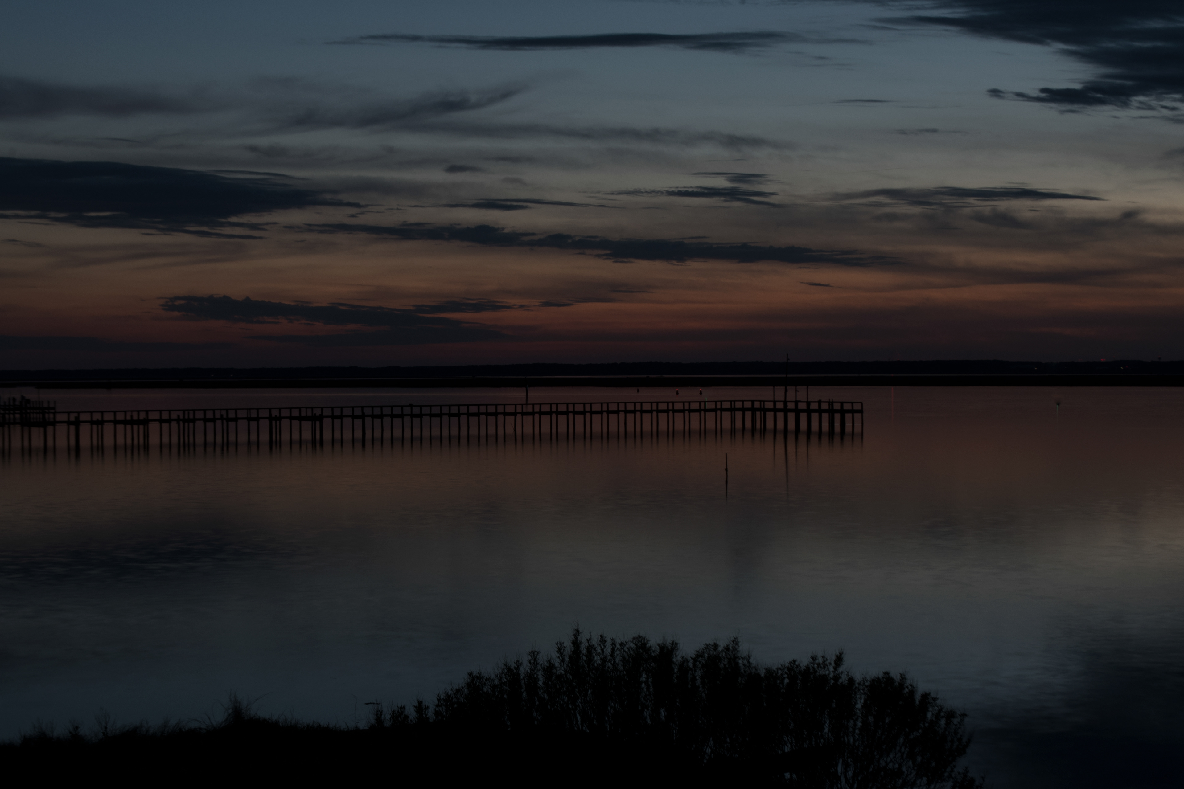 Sunset Apr 24, 2019 Chincoteague Island, VA USA