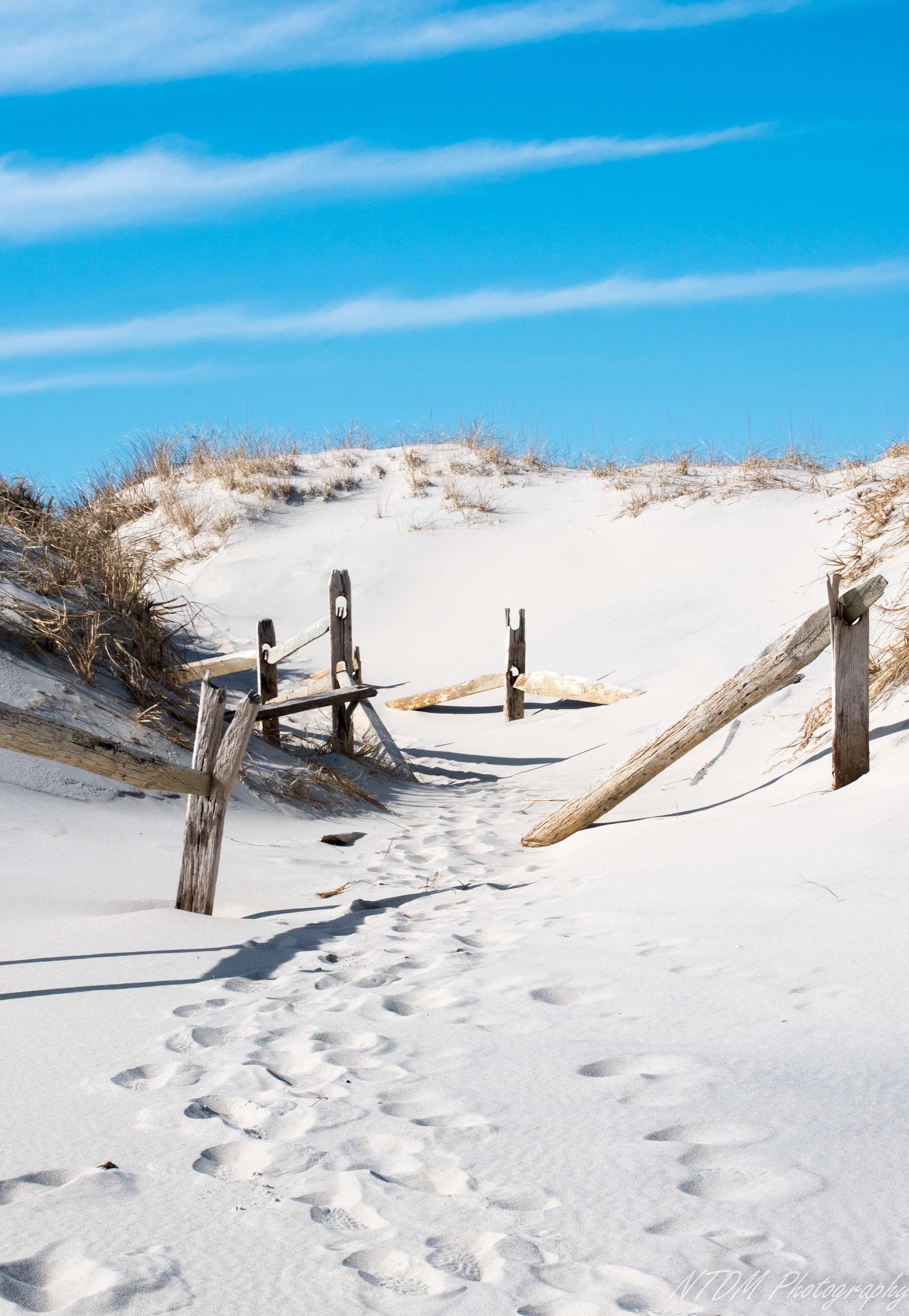 Beach Entry Feb 16, 2019 Island Beach State Park, NJ USA