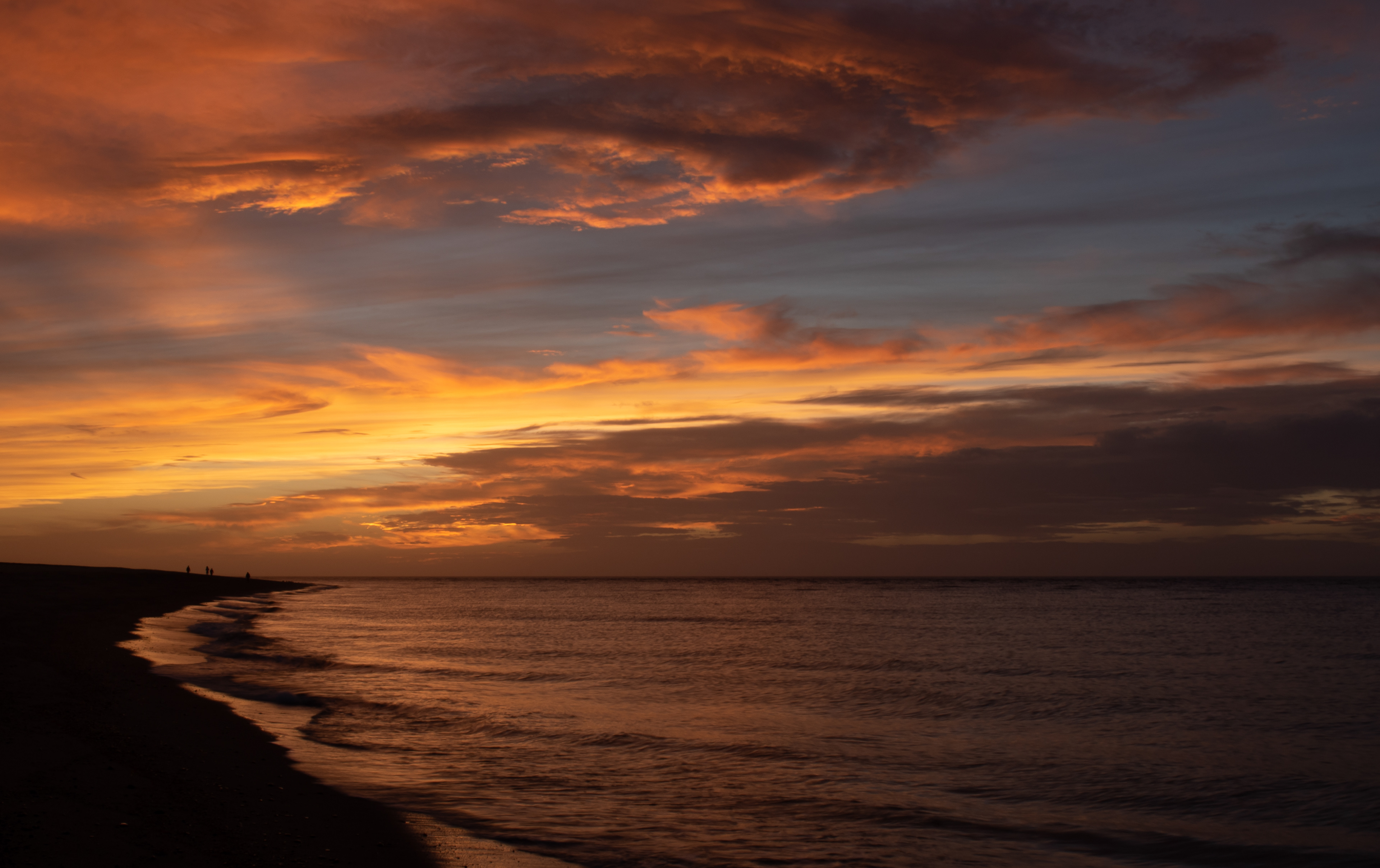 Sunset Nov 6, 2022 Provincetown, MA USA