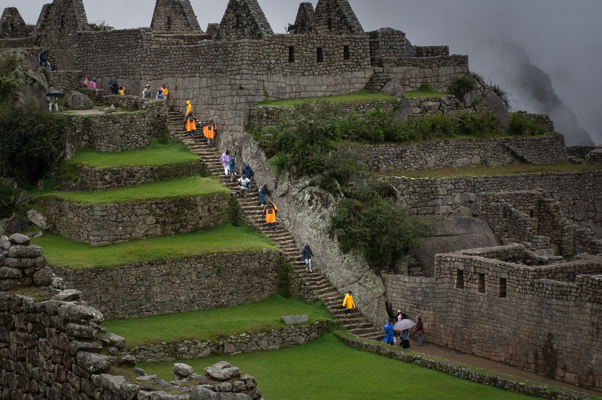 Rainy Day at Machu Picchu