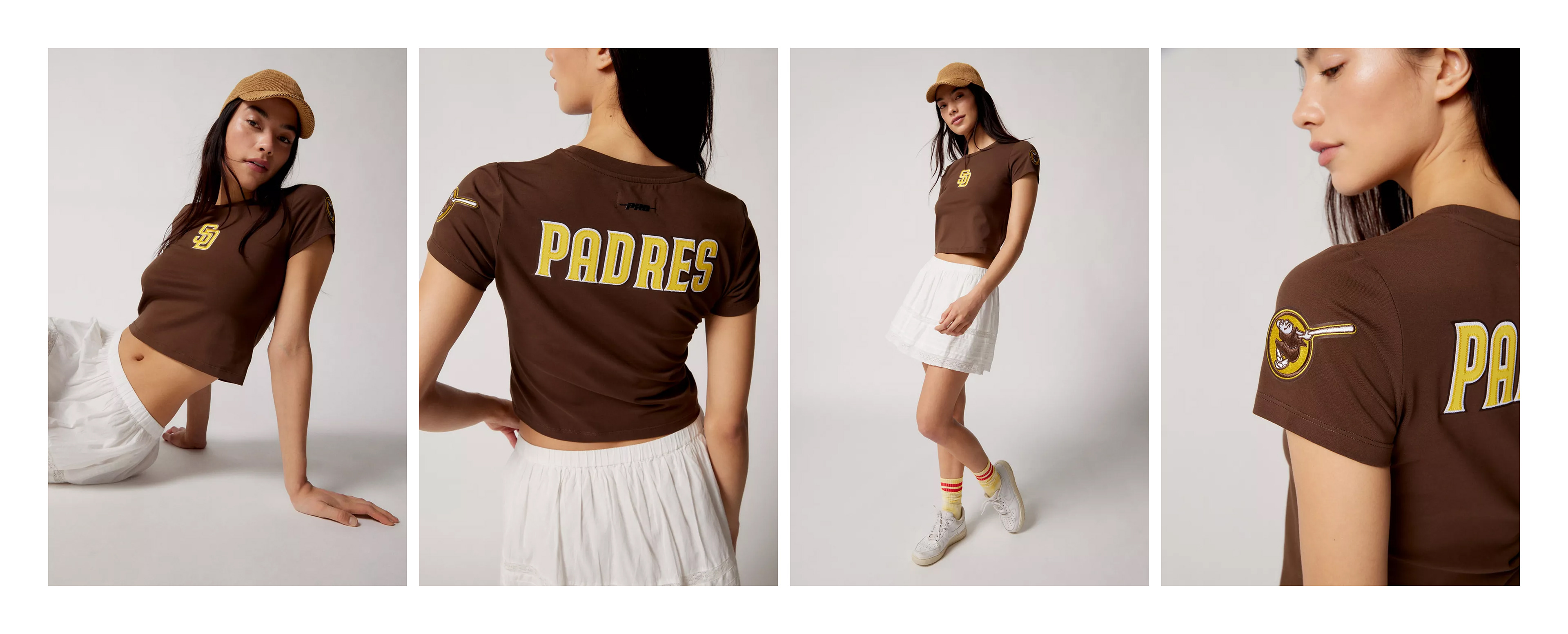 San Diego Padres MLB Baby Tee Program for Urban Outfitters
