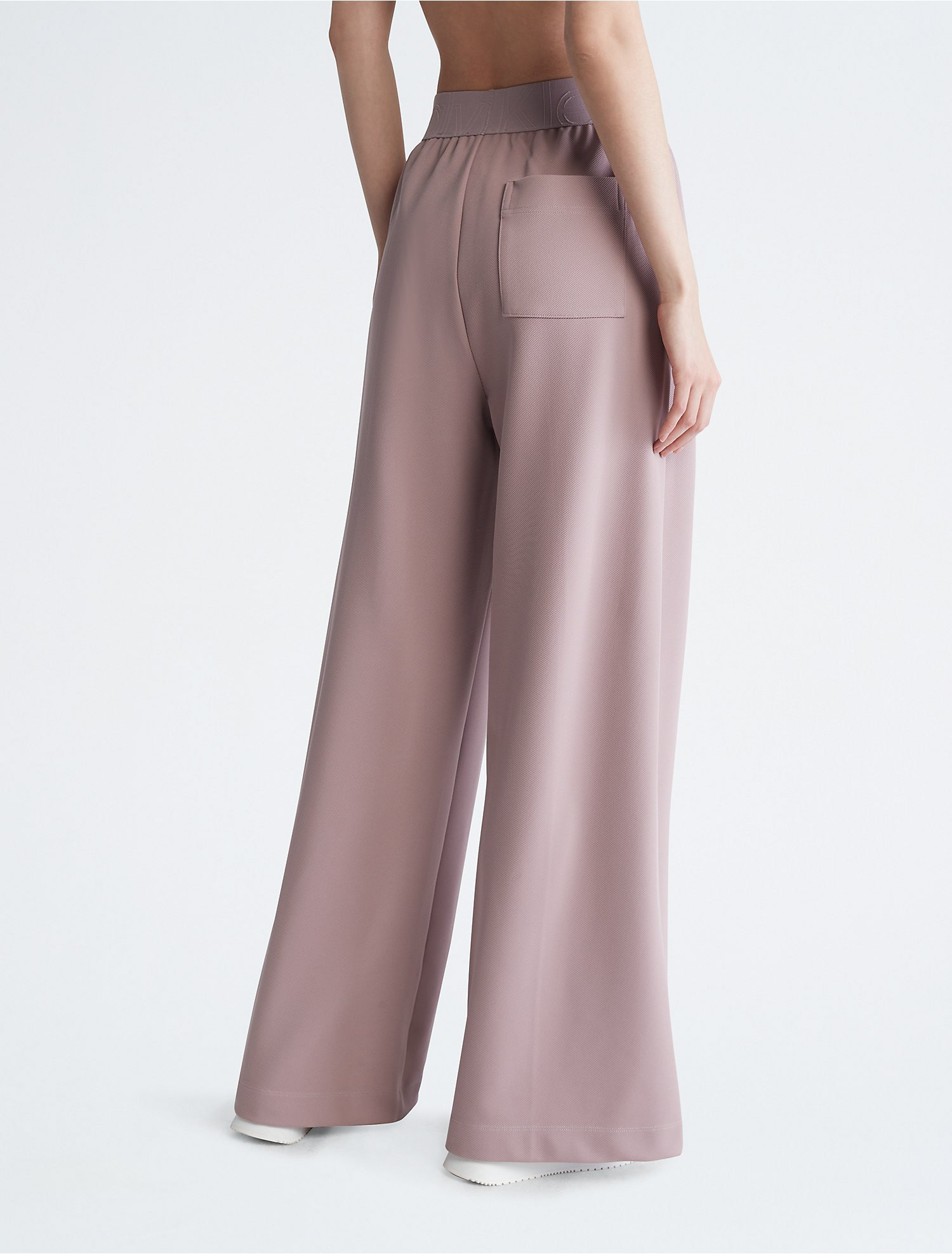 CK 'Icon' Wide Leg Pant