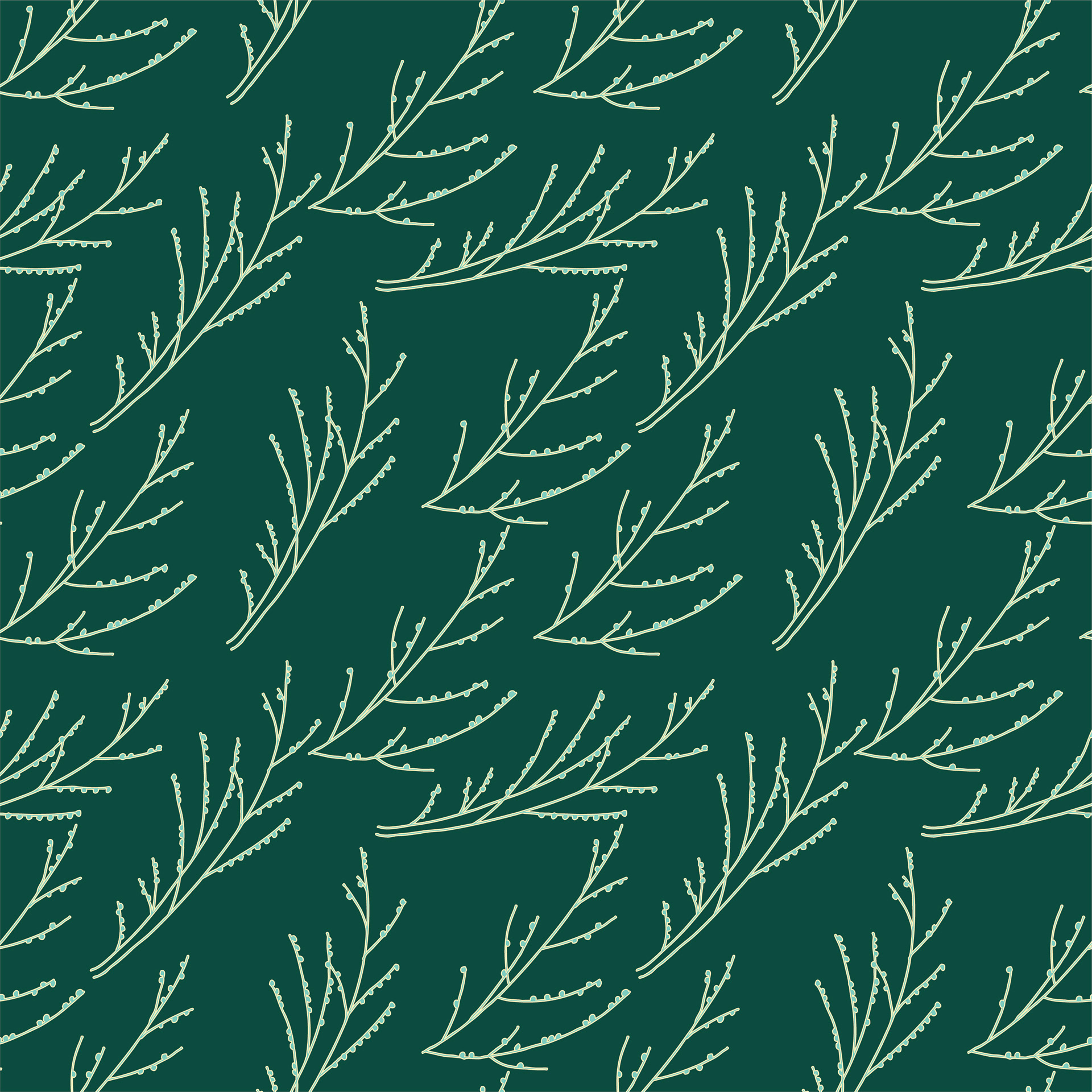 ice storm in vintage / glow