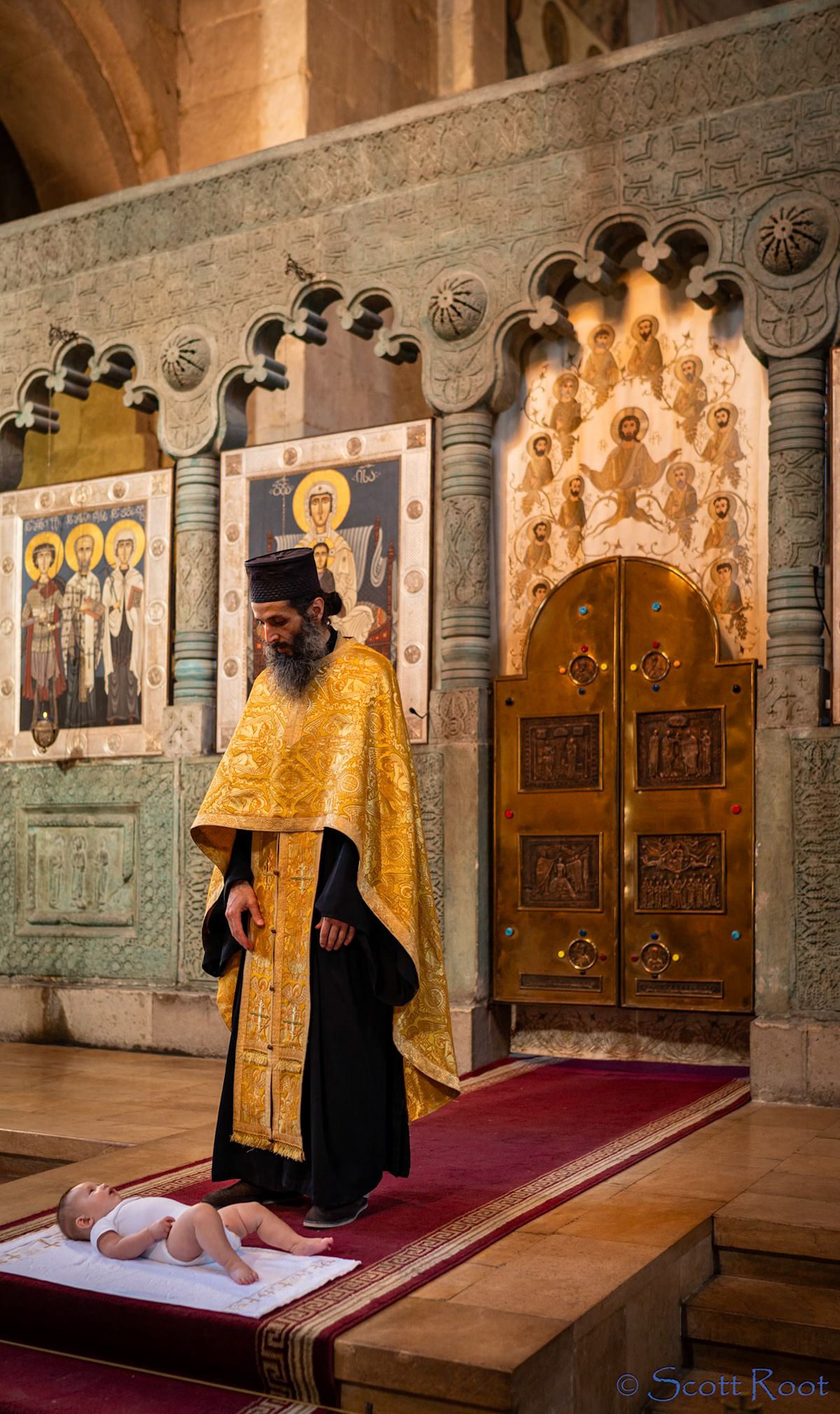 Georgian Churching Rite