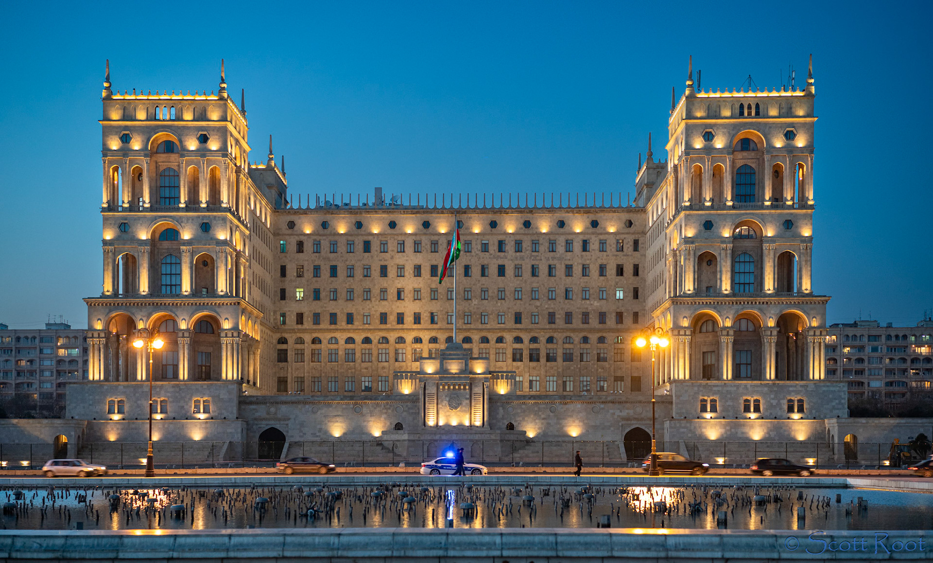 Government House (Hökumət Evi) in Baku.