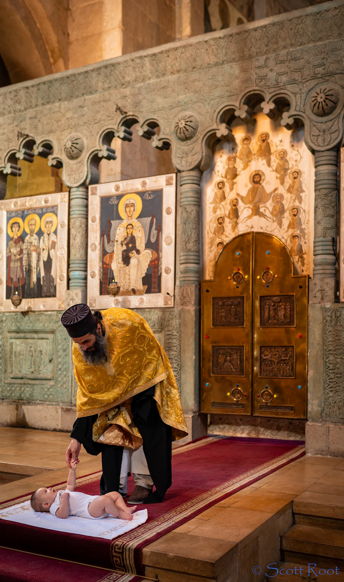 Georgian Churching Rite