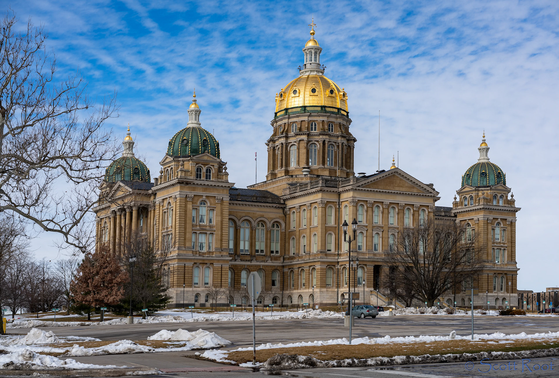 Iowa State Capital Building in Des Moines