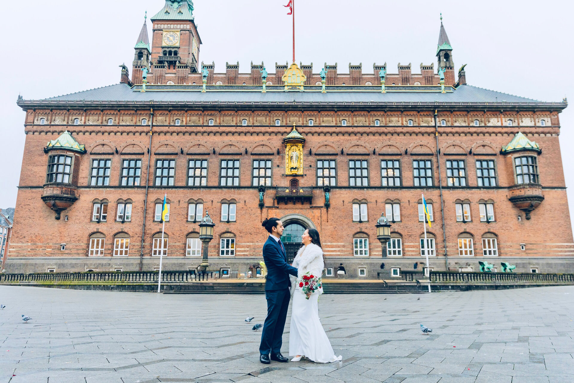 Copenhagen City Hall Wedding