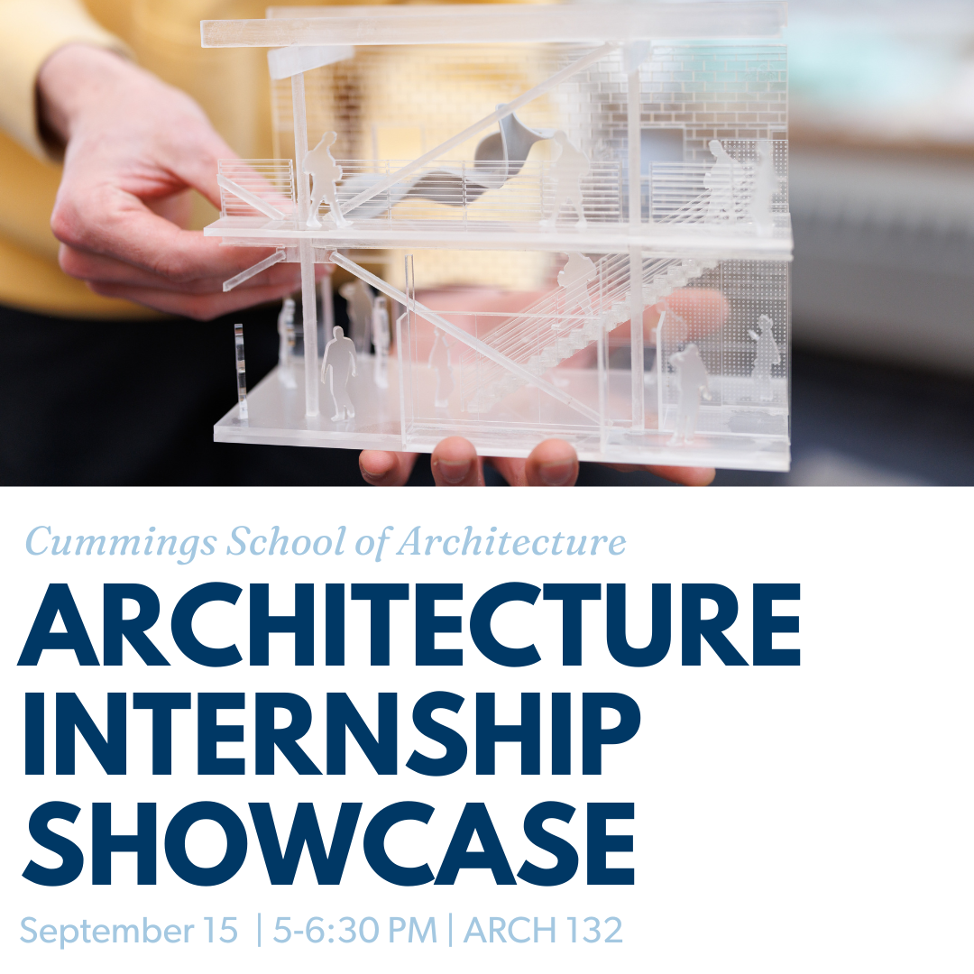 Architecture Internship Showcase | Fall 2023