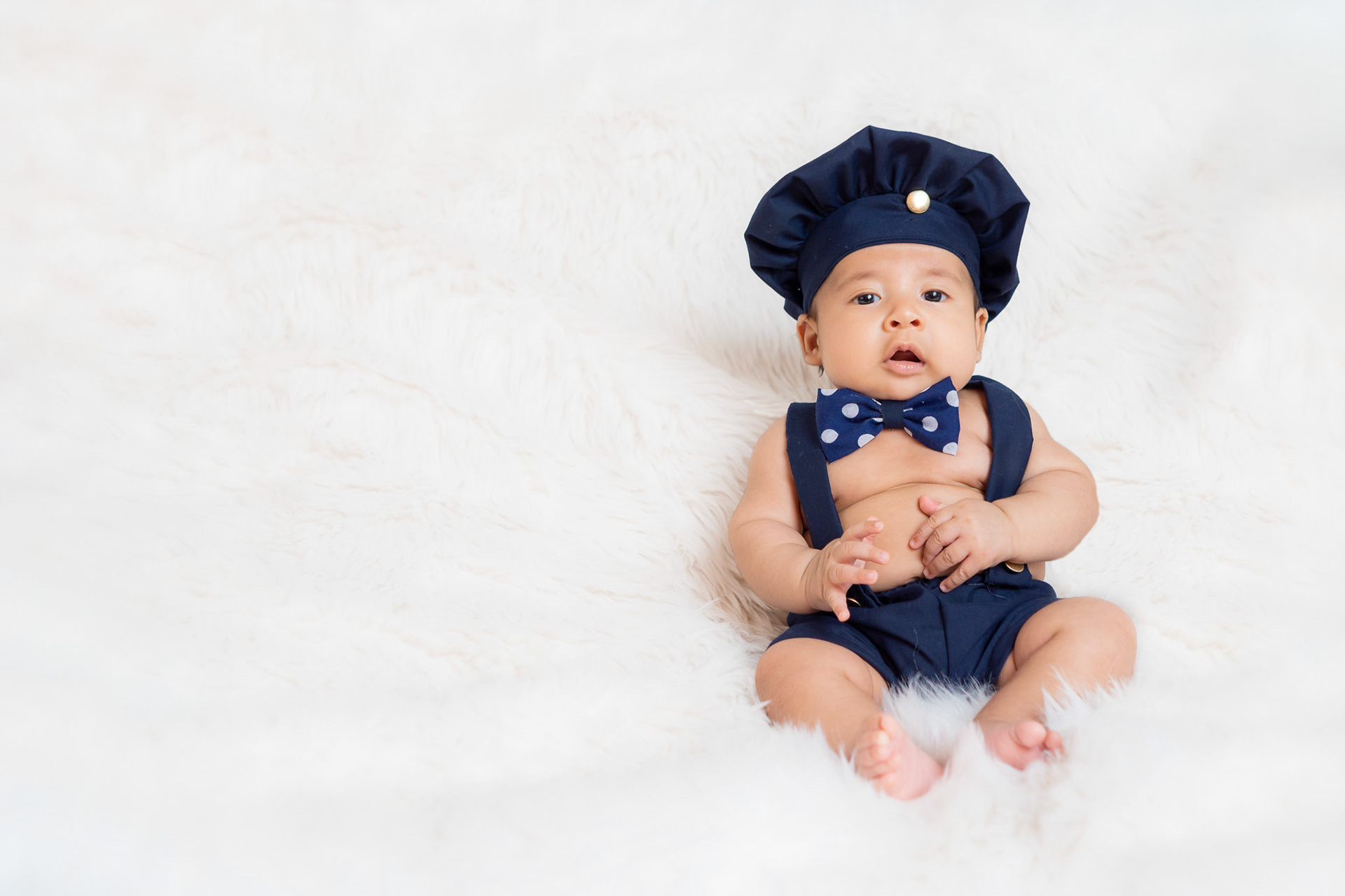 Sesión fotográfica de Recién Nacido para Leo