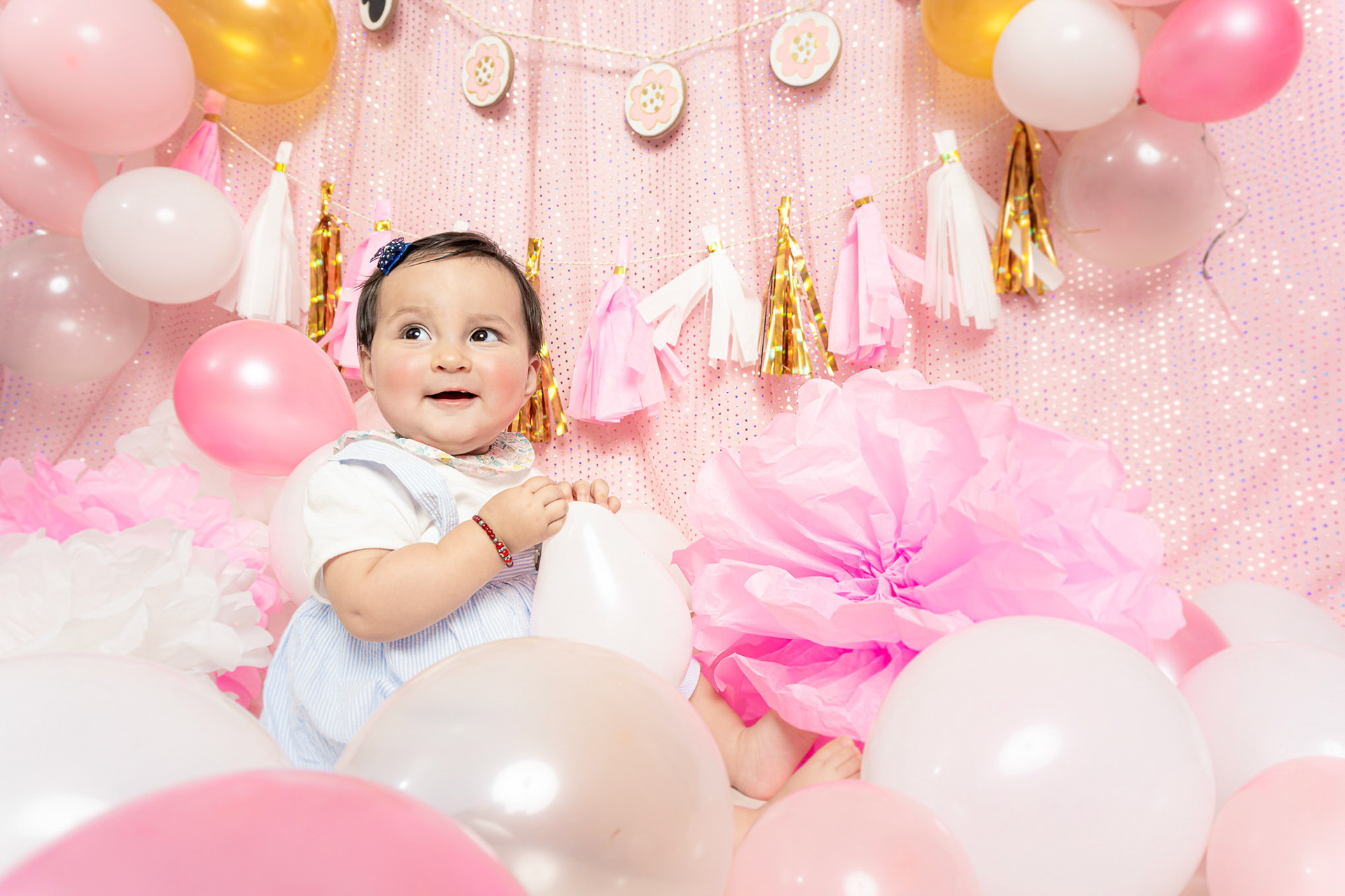 Sesión fotográfica de smash the cake para Emilie