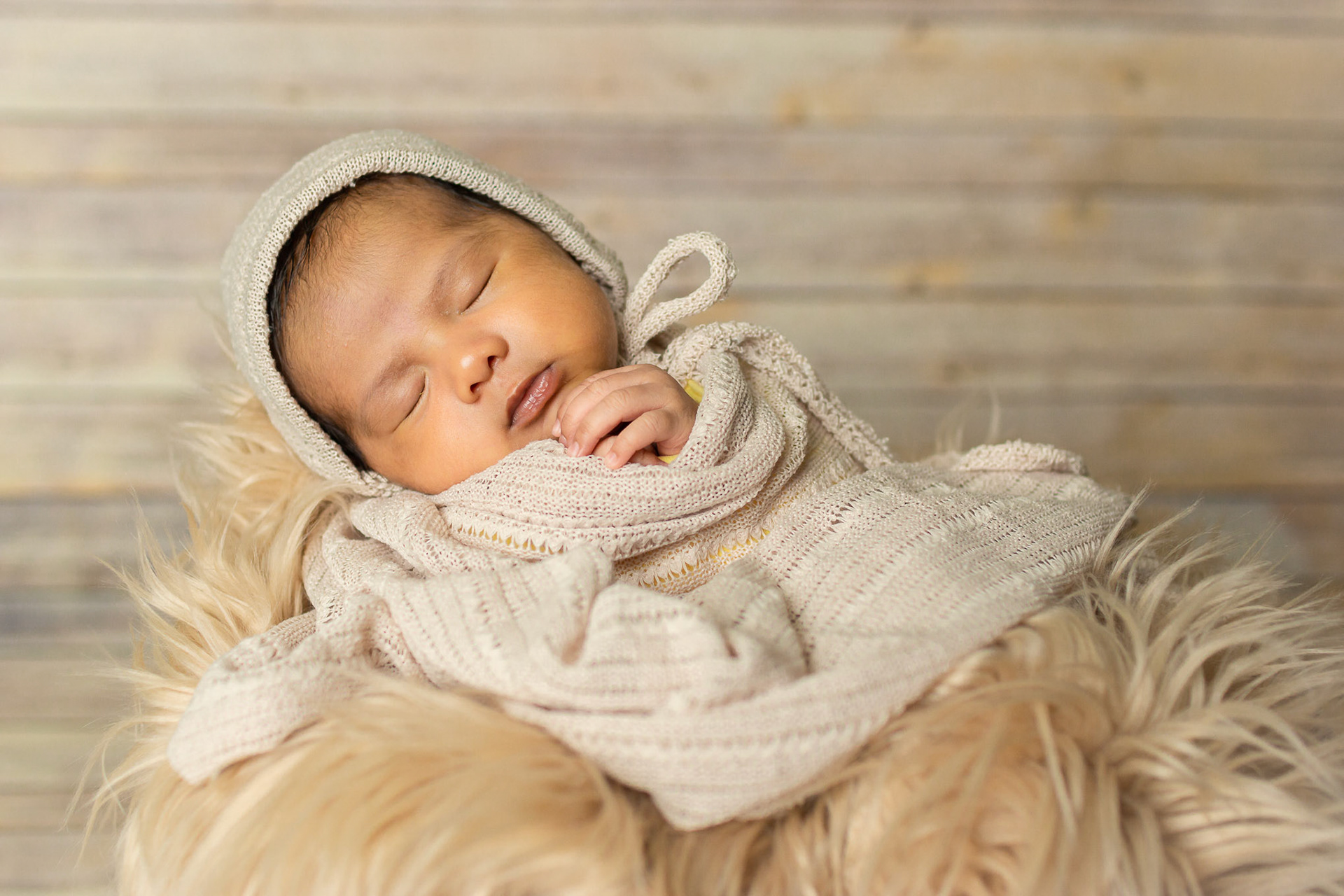 Sesión de recién nacido para Roberto.