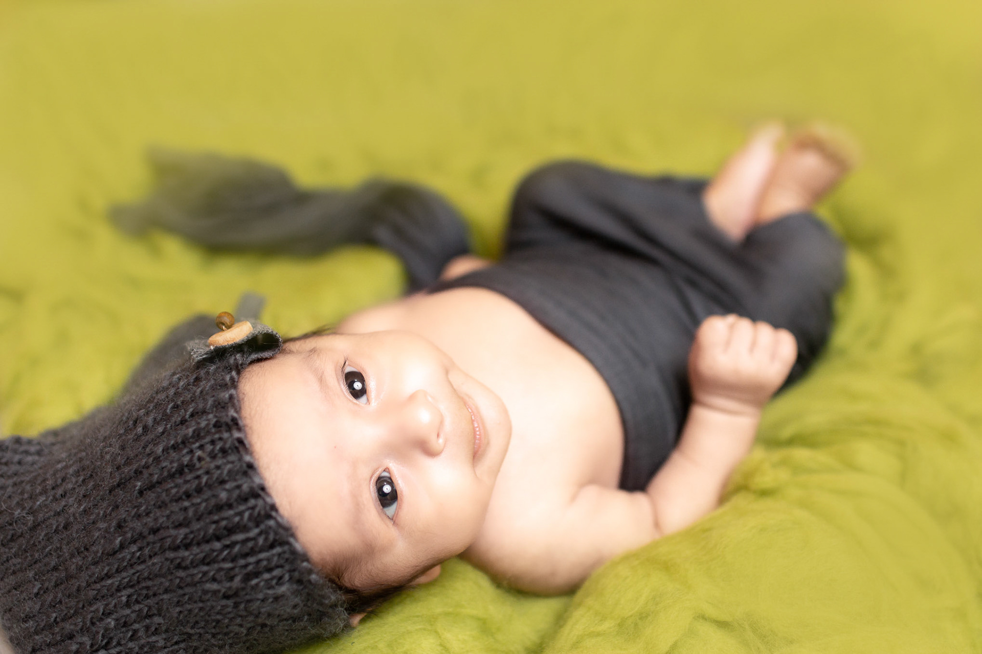 Sesión fotográfica de recién nacido para Joe Louis