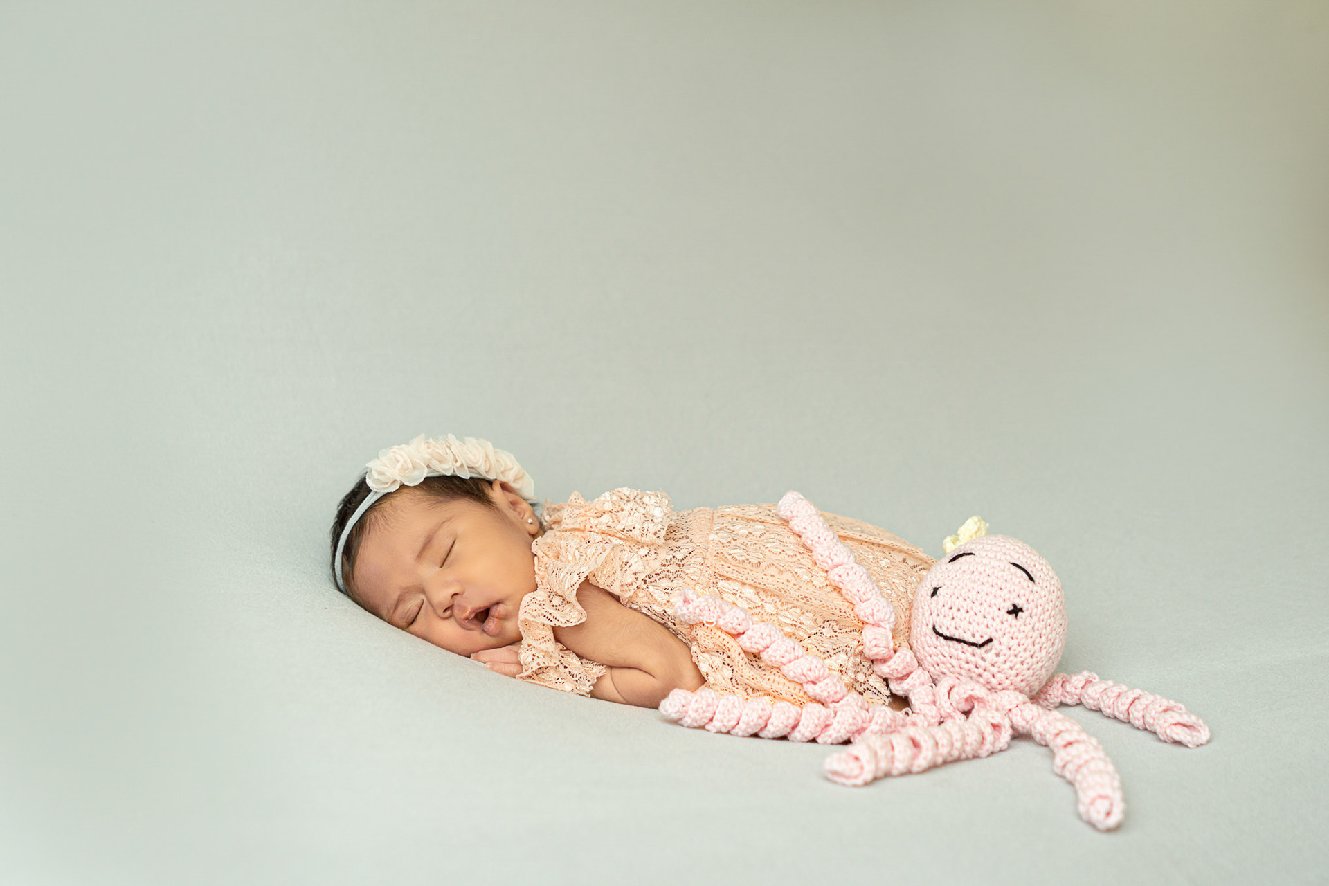 Sesión Fotográfica de recién nacido para Alejandra