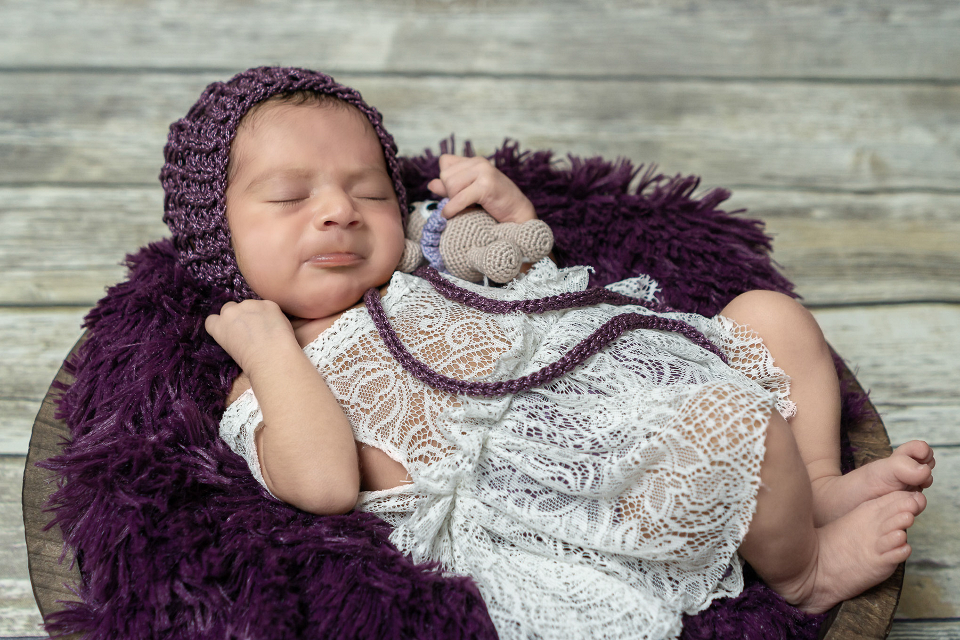 Sesión fotográfica de Recién Nacido (New Born) para Mariana.