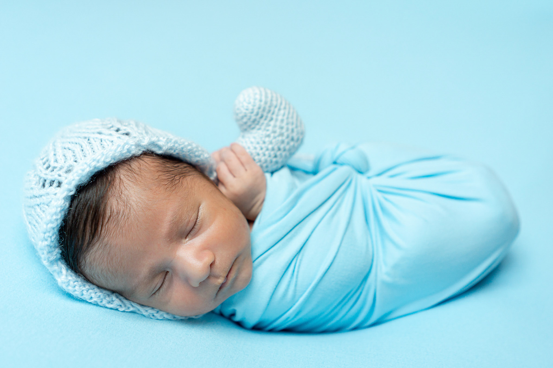 Sesión fotográfica de recién nacido para Victor Daniel.