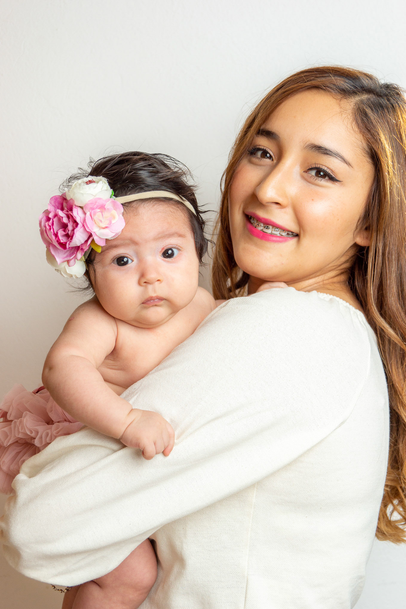 Leilani a sus dos meses de edad.