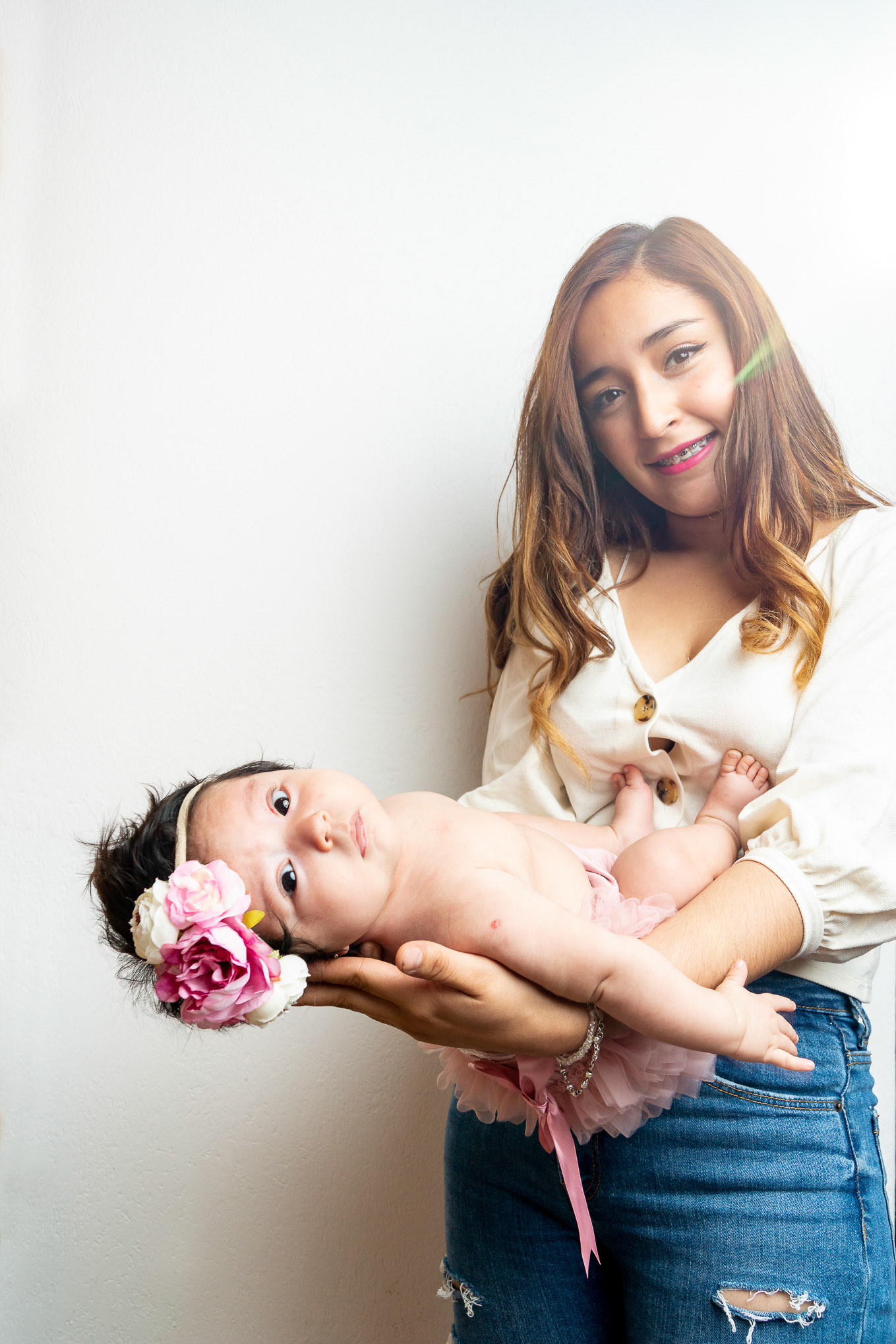 Leilani a sus dos meses de edad.