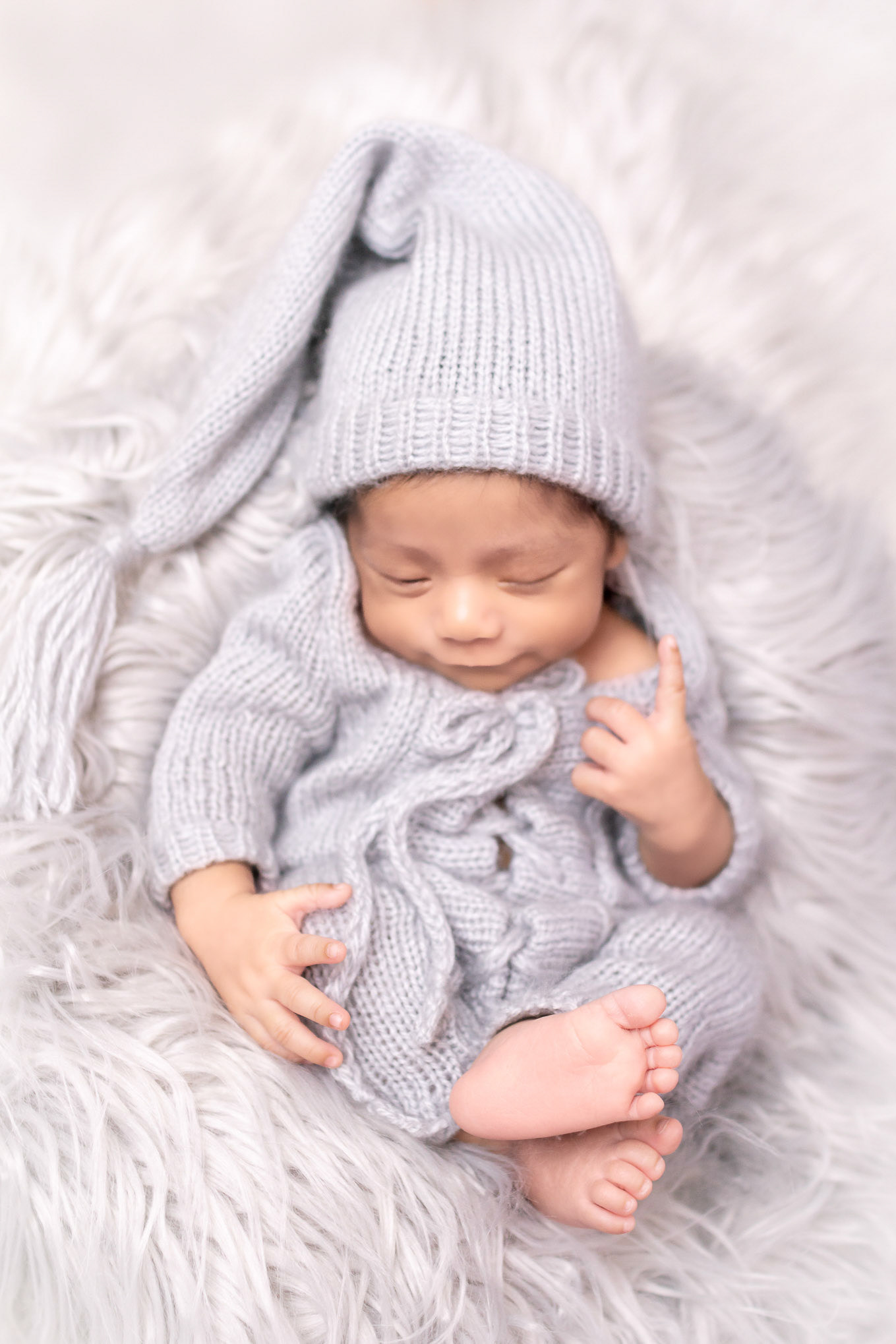 Sesión fotográfica de recién nacido (New Born) para Aaron