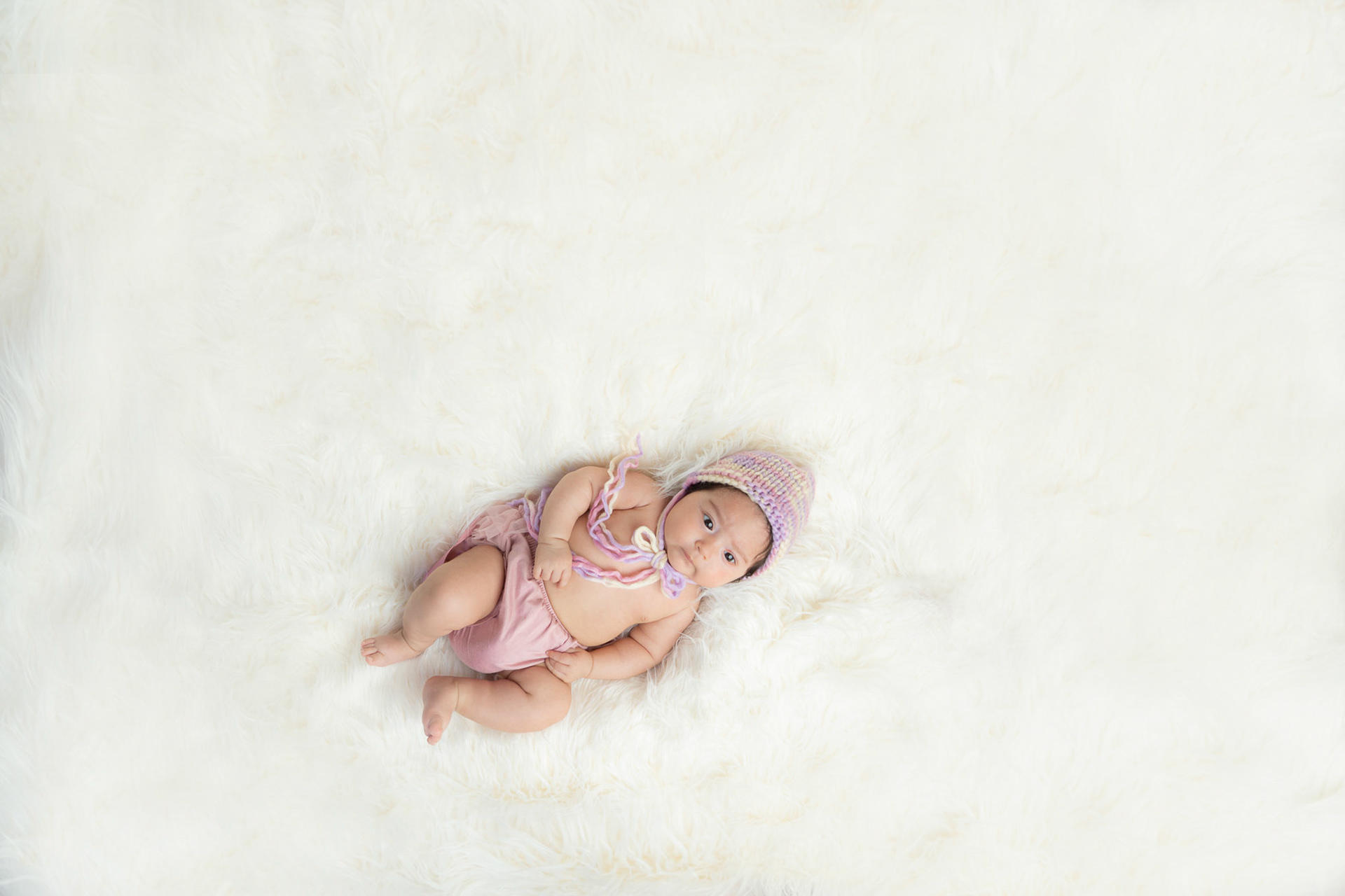 Leilani a sus dos meses de edad.