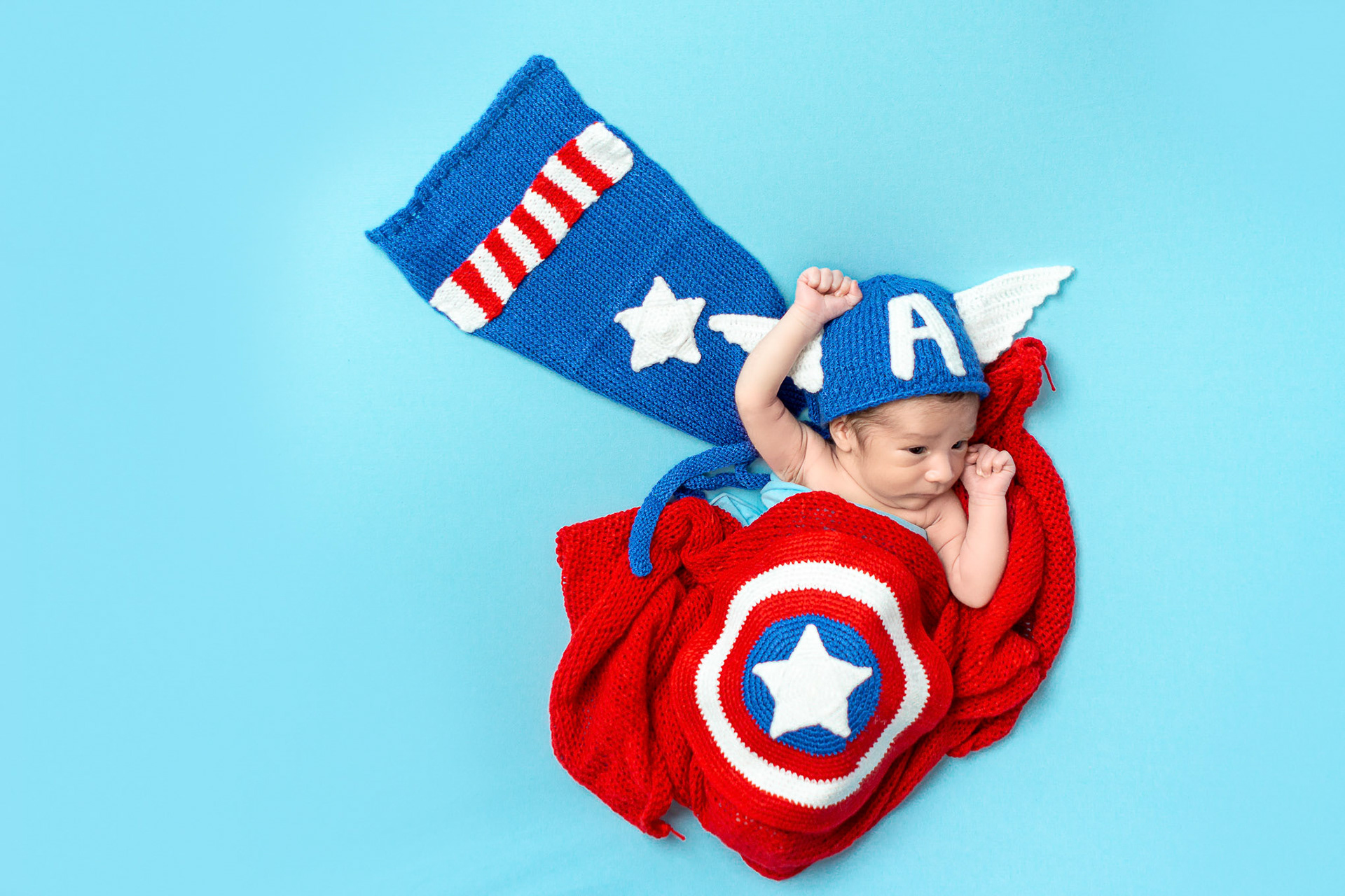 Sesión fotográfica de recién nacido para Victor Daniel.