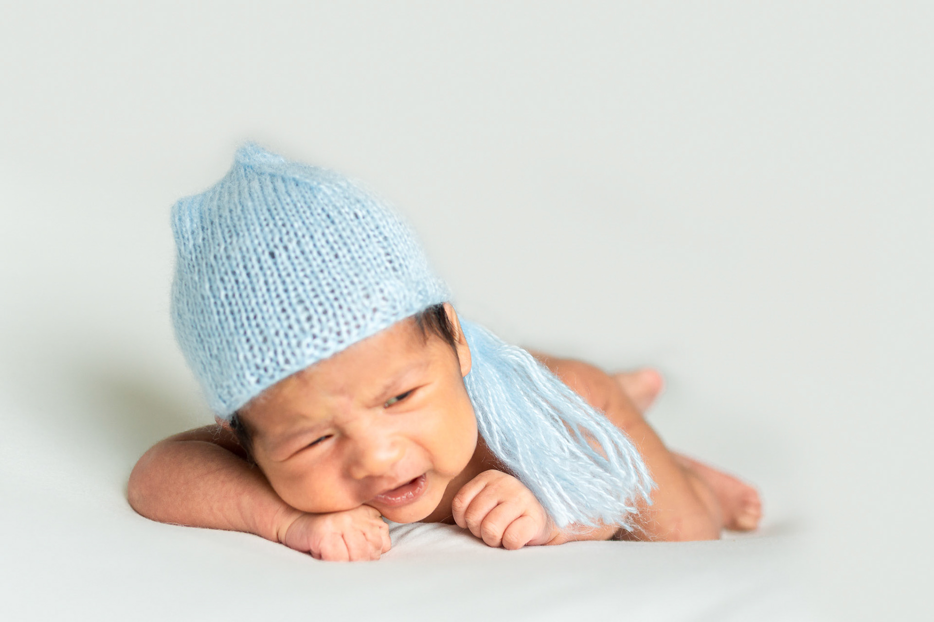 Sesión de recién nacido para Roberto.