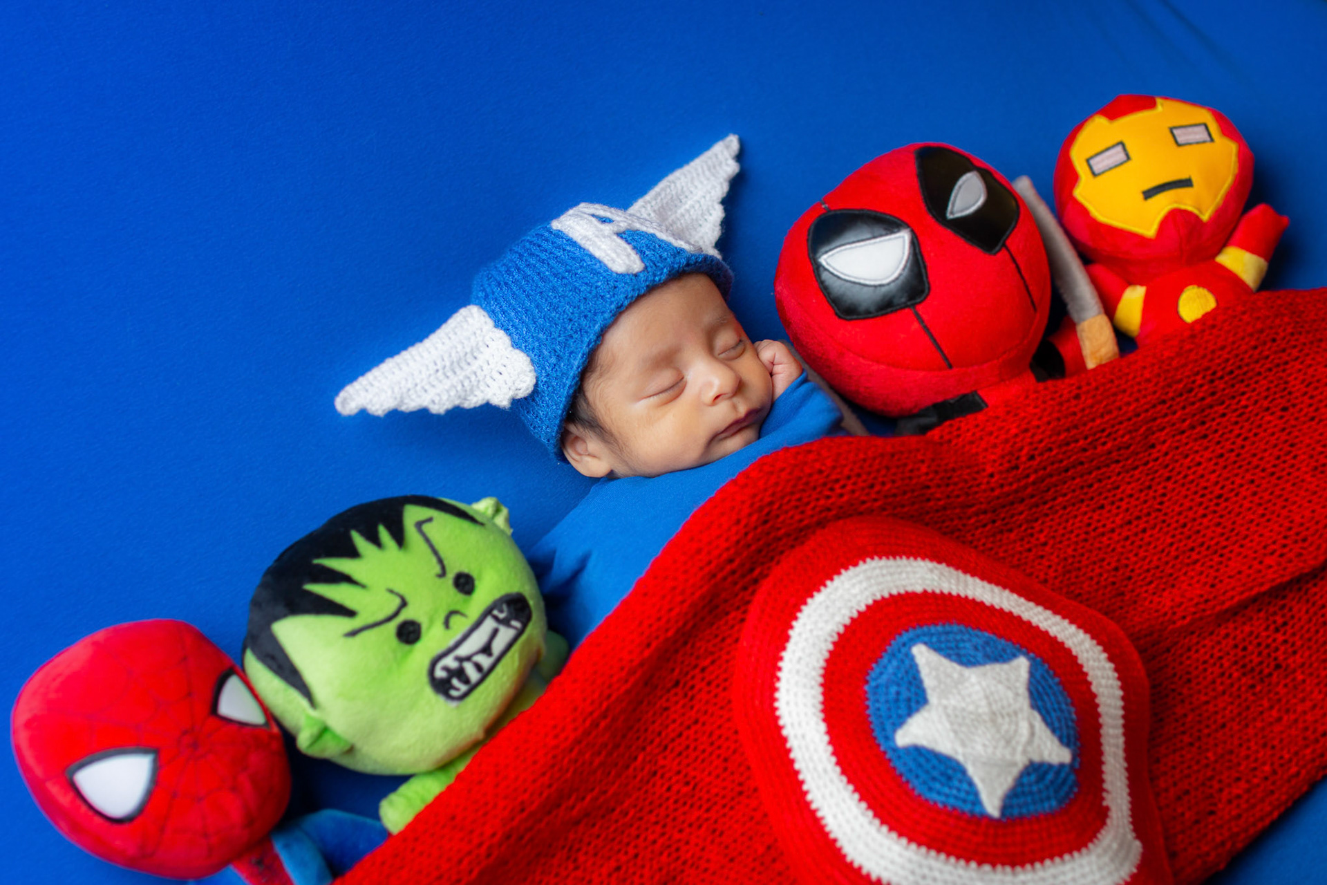 Sesión fotográfica de recién nacido para Joe Louis