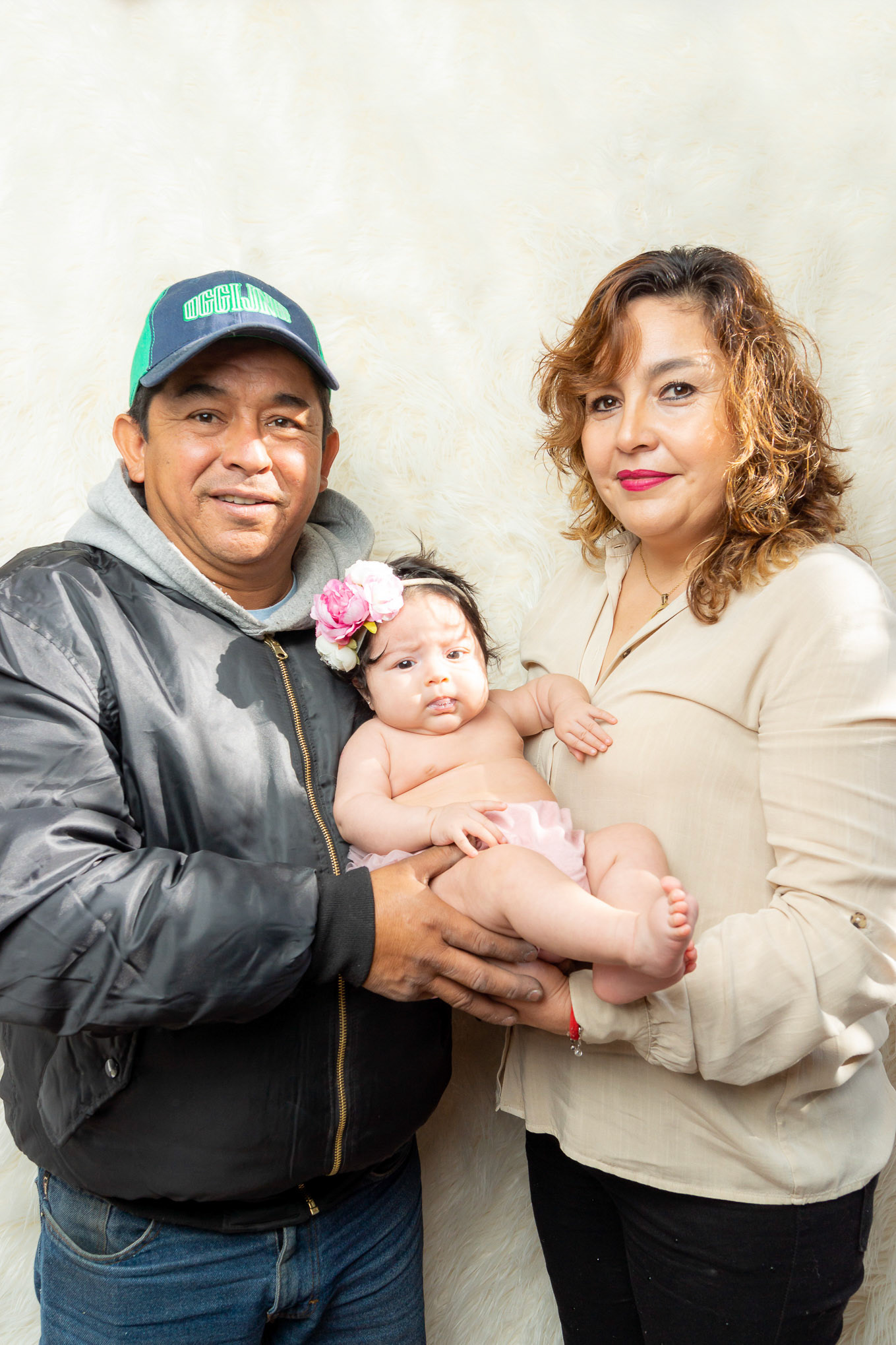 Leilani a sus dos meses de edad.