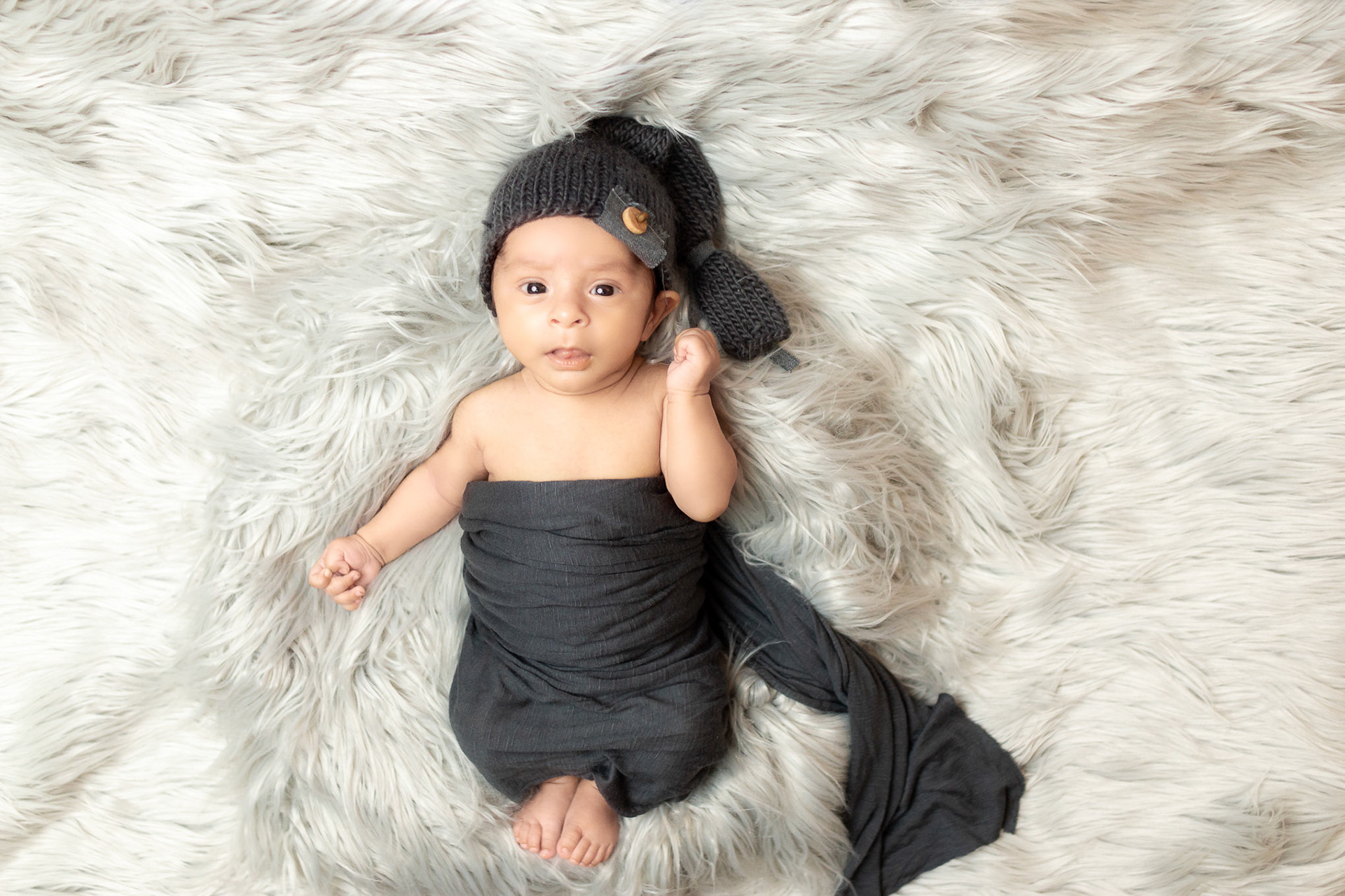 Sesión fotográfica de recién nacido para Joe Louis