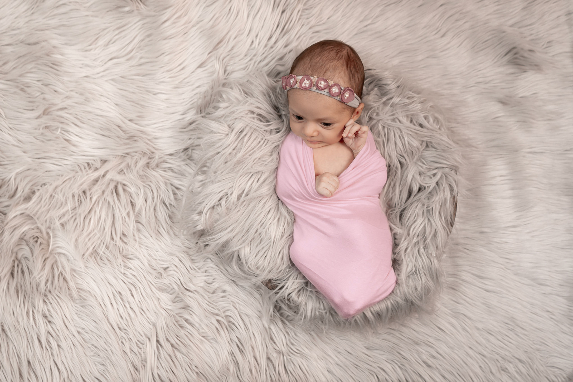 Sesión Fotográfica de Recién Nacido (New Born) para María José