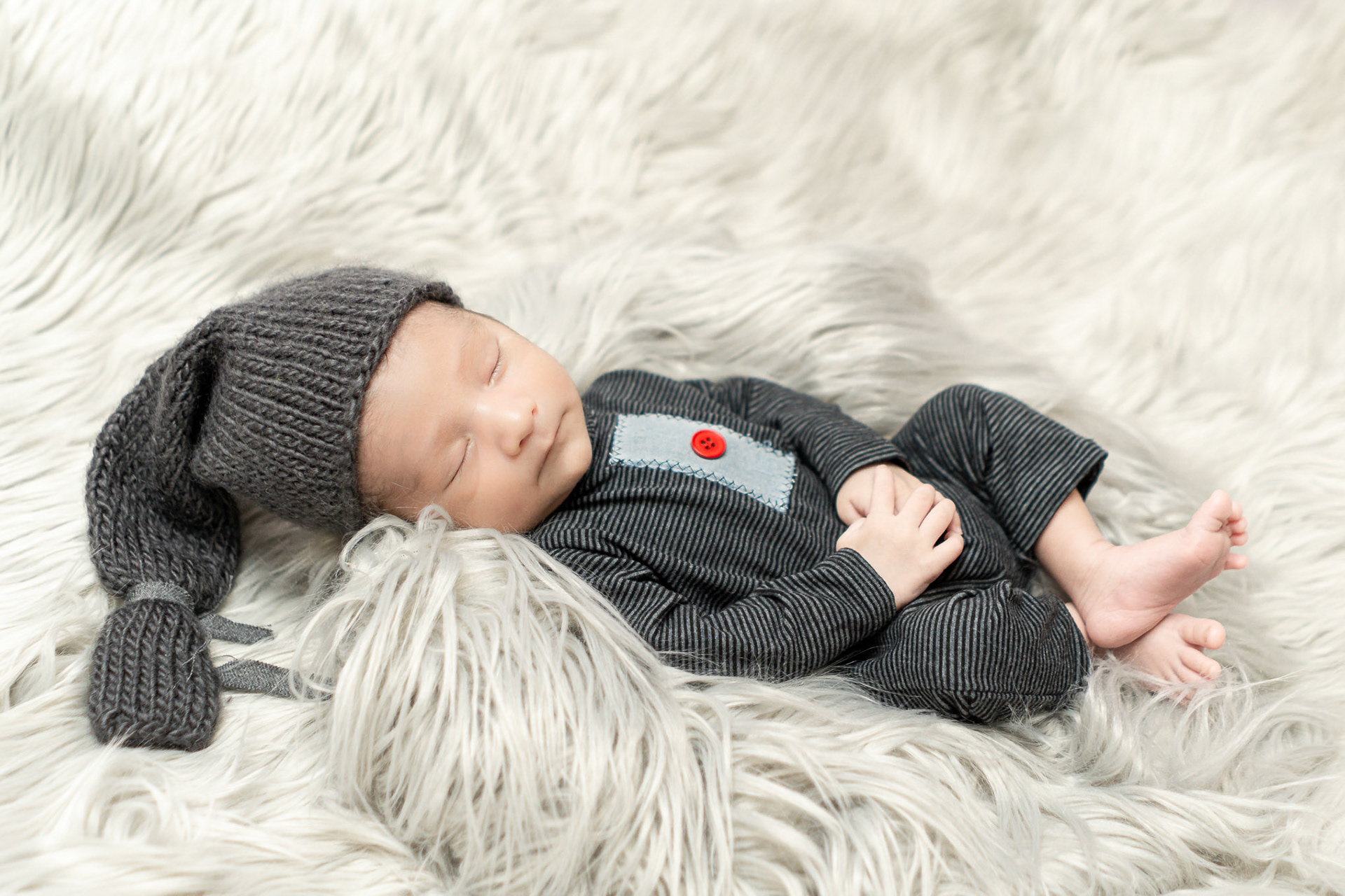 Sesión fotográfica de recién nacido para Victor Daniel.