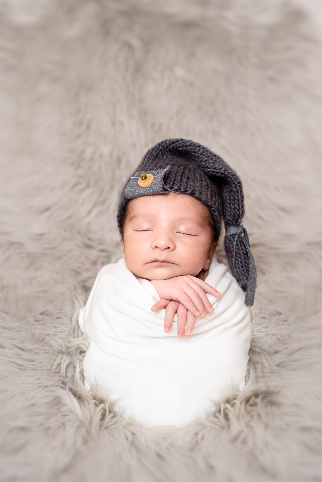 Sesión fotográfica de recién nacido para Victor Daniel.