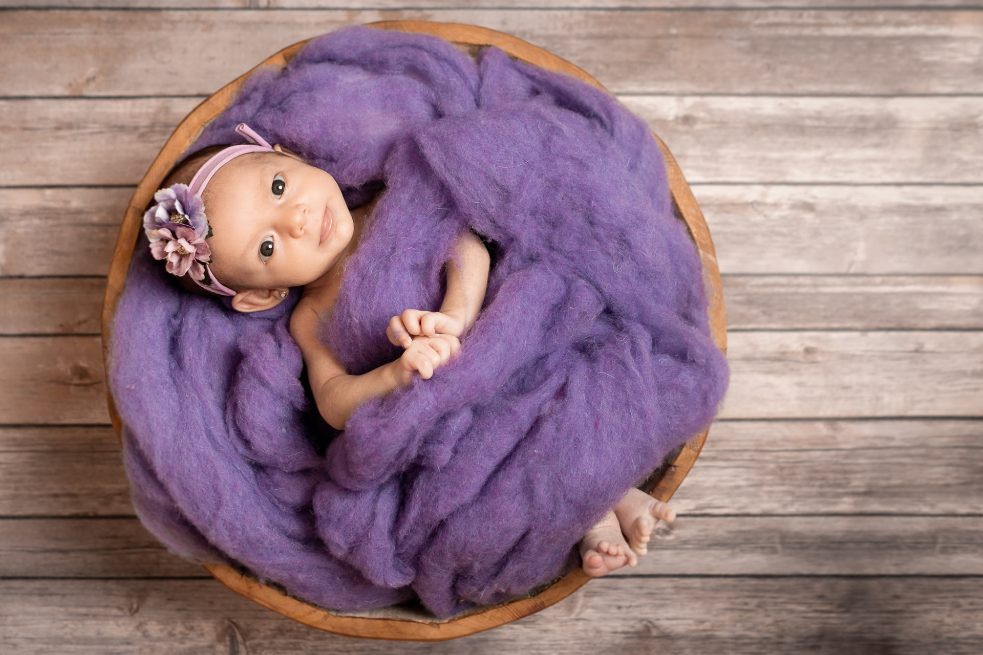 Sesión Fotográfica de Recién Nacido (New Born) para María José