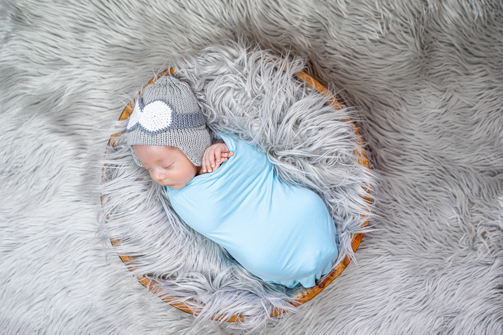 Sesión fotográfica de Recién Nacido (New Born) para Carlos.