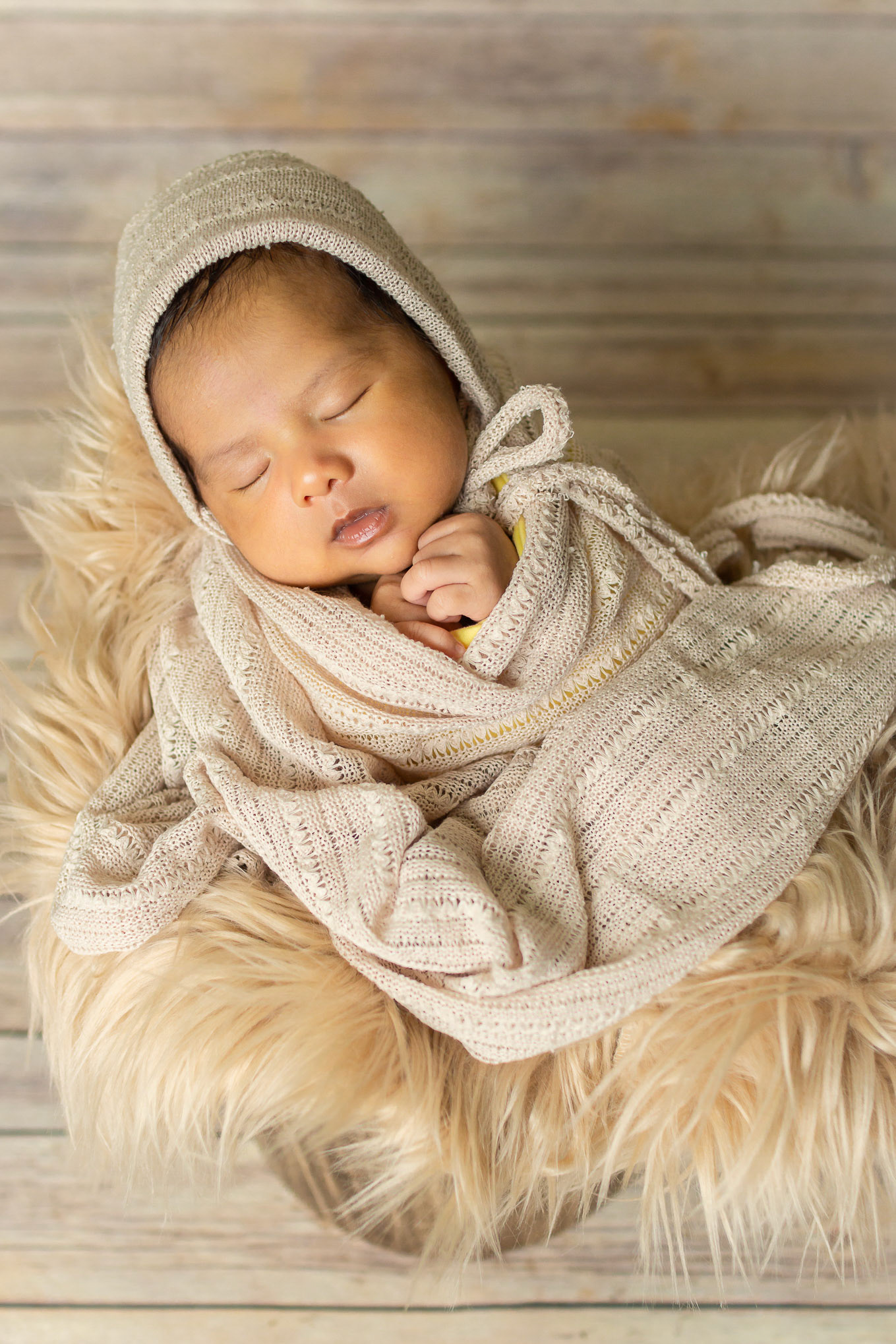 Sesión de recién nacido para Roberto.